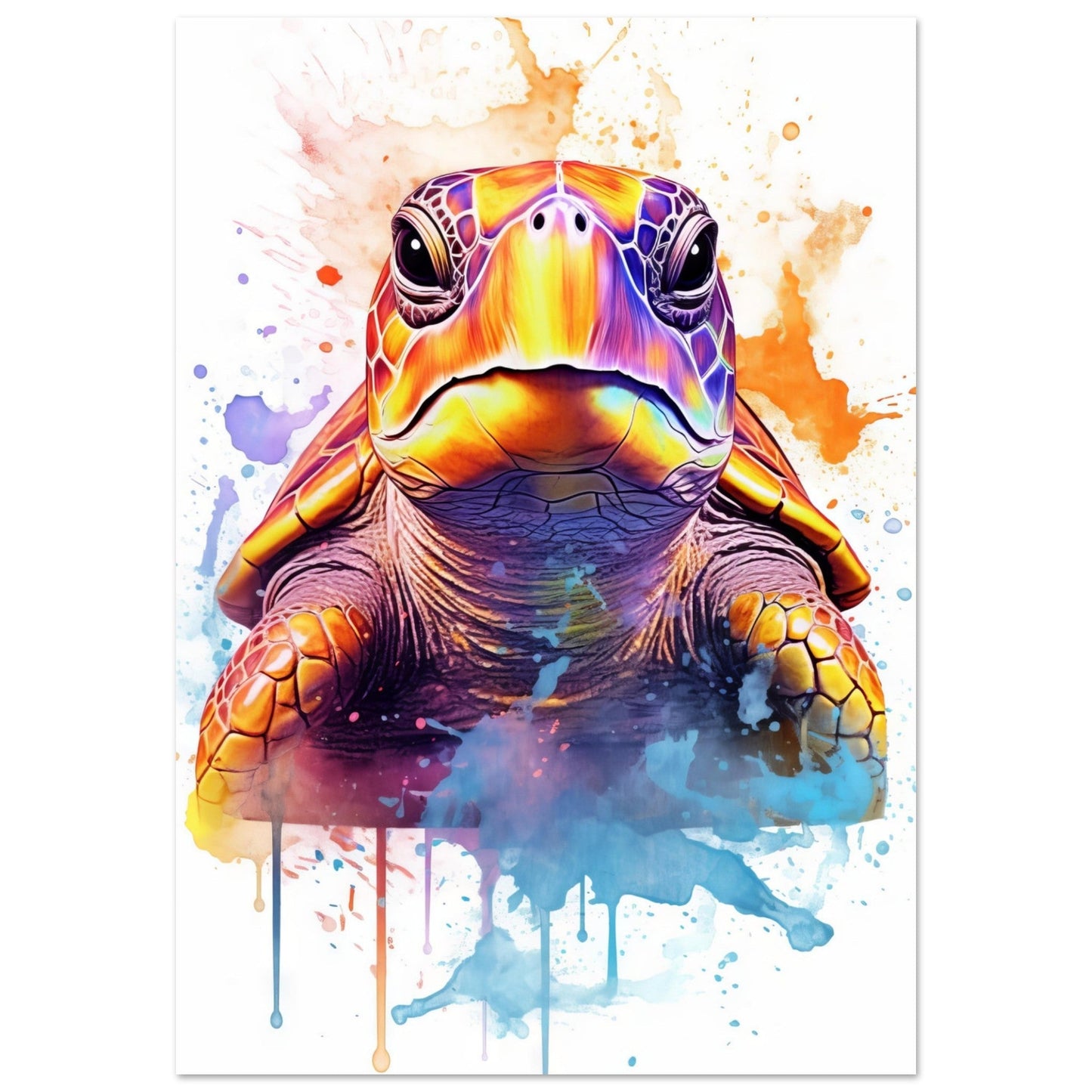 Schildkröte Pop-Art (TURTLE05)