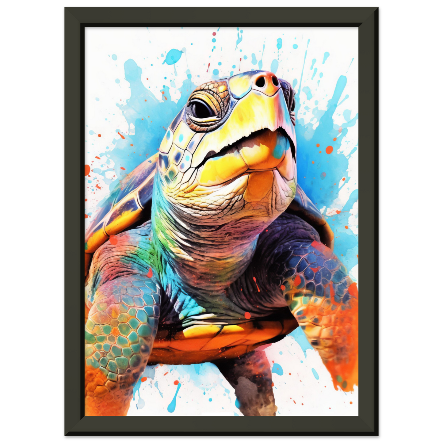 Schildkröte Pop-Art (TURTLE08)