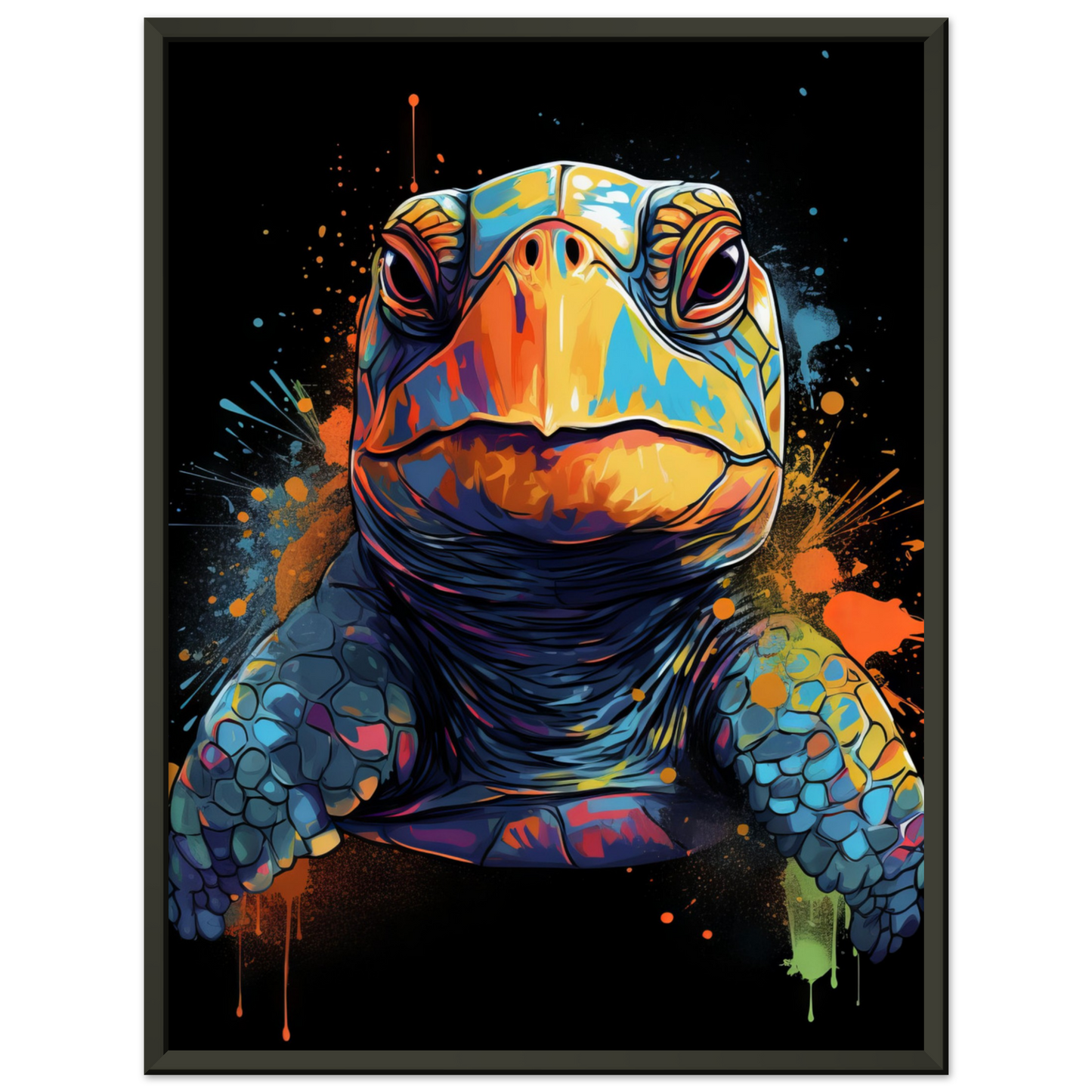 Schildkröte Pop-Art (TURTLE03)