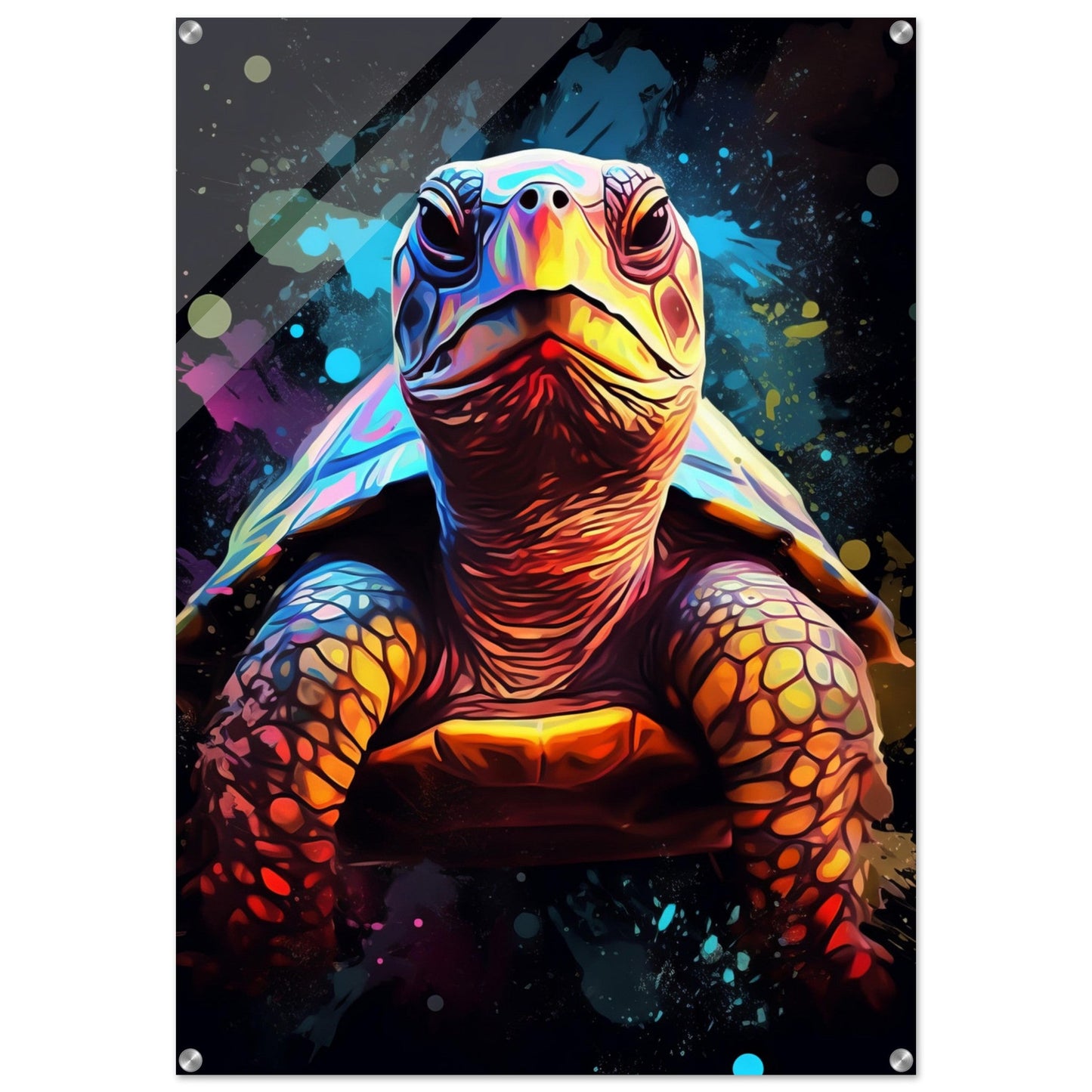 Schildkröte Pop-Art (TURTLE04)
