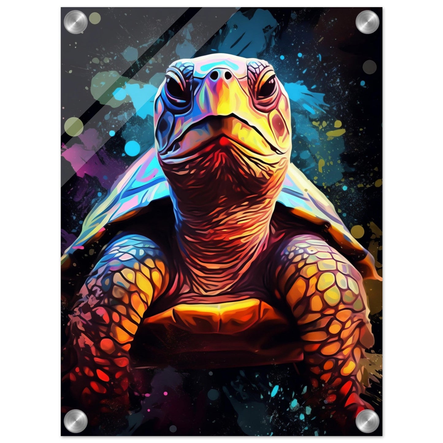 Schildkröte Pop-Art (TURTLE04)