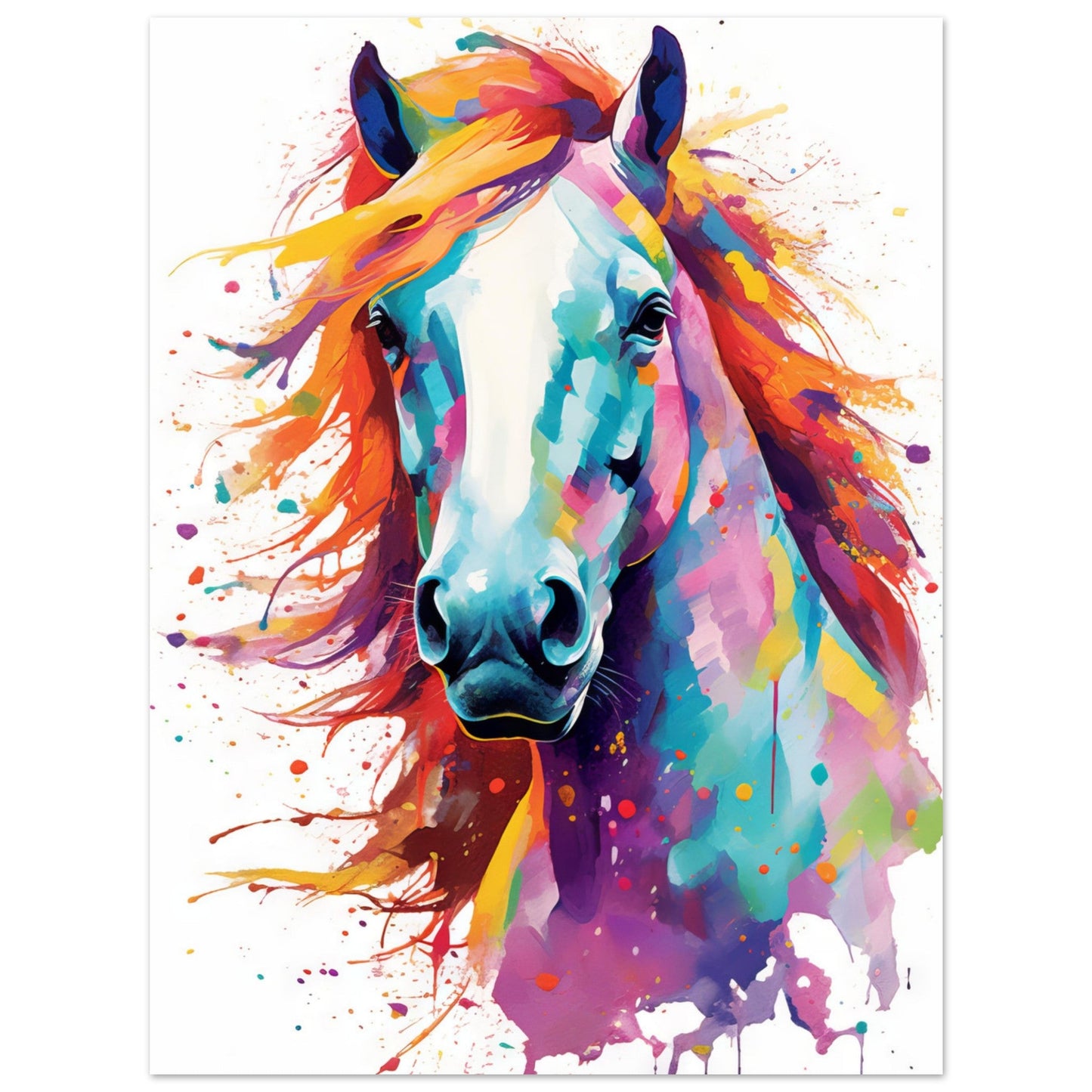 Horse pop art (HORSE15)