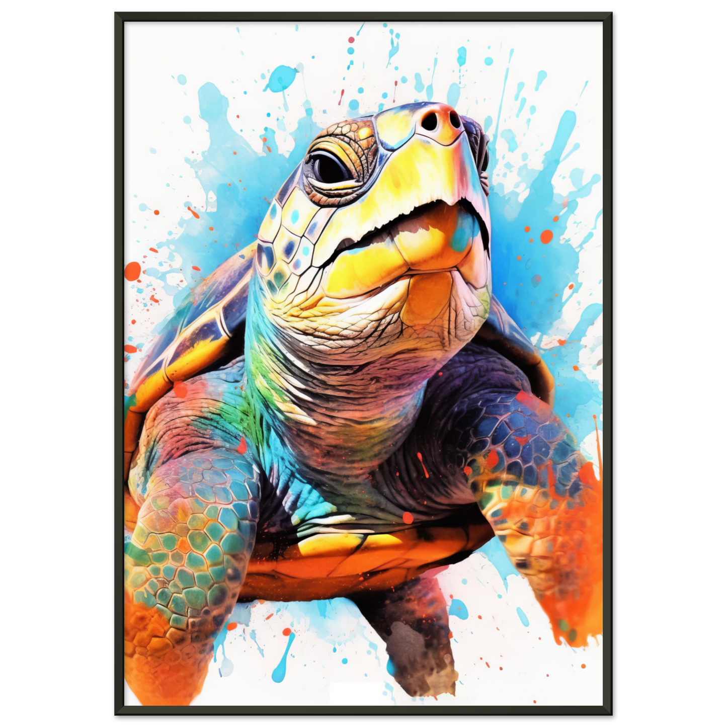Schildkröte Pop-Art (TURTLE08)