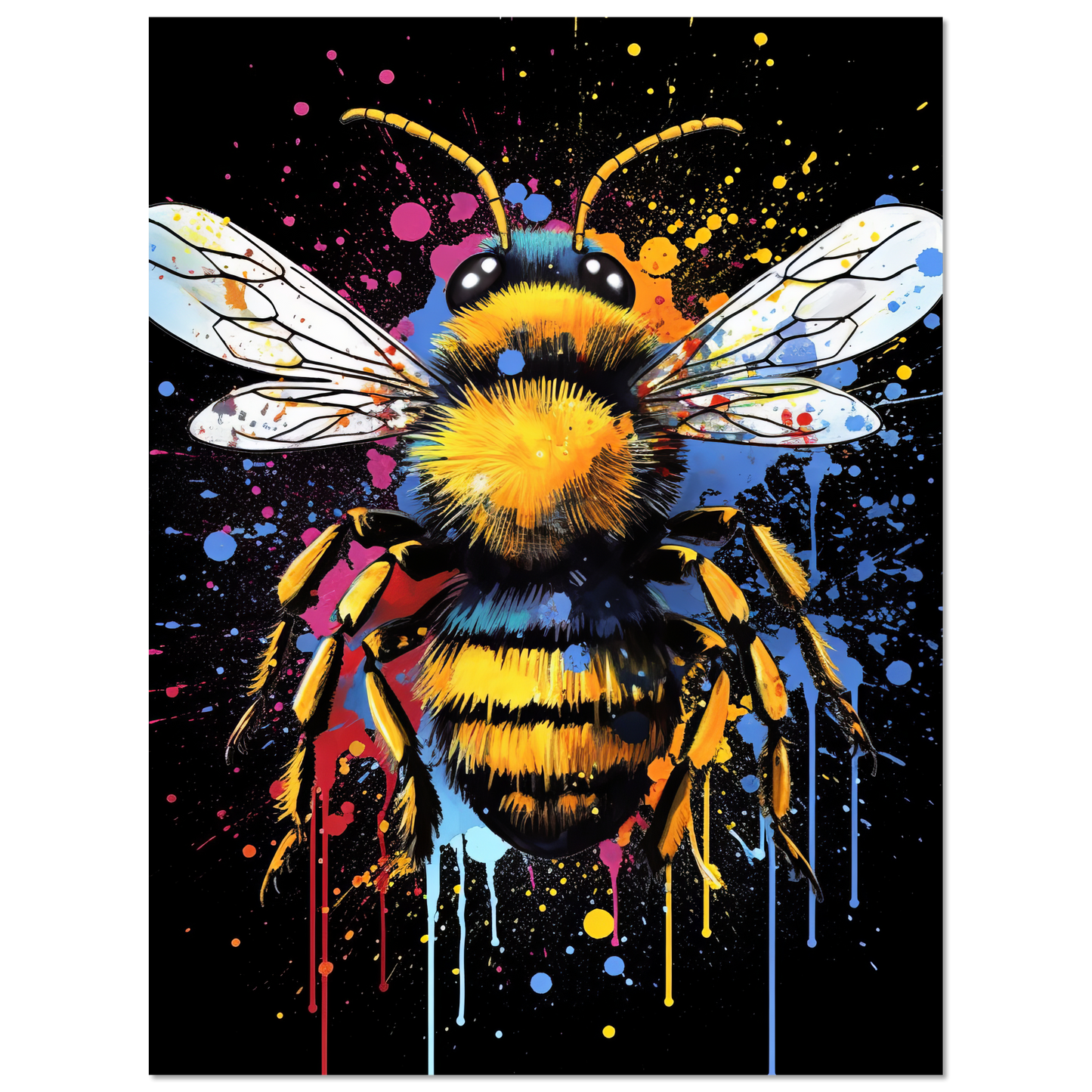 Bee pop art (BEE09)