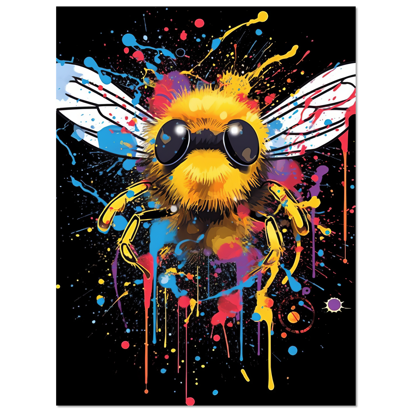 Bee pop art (BEE10)