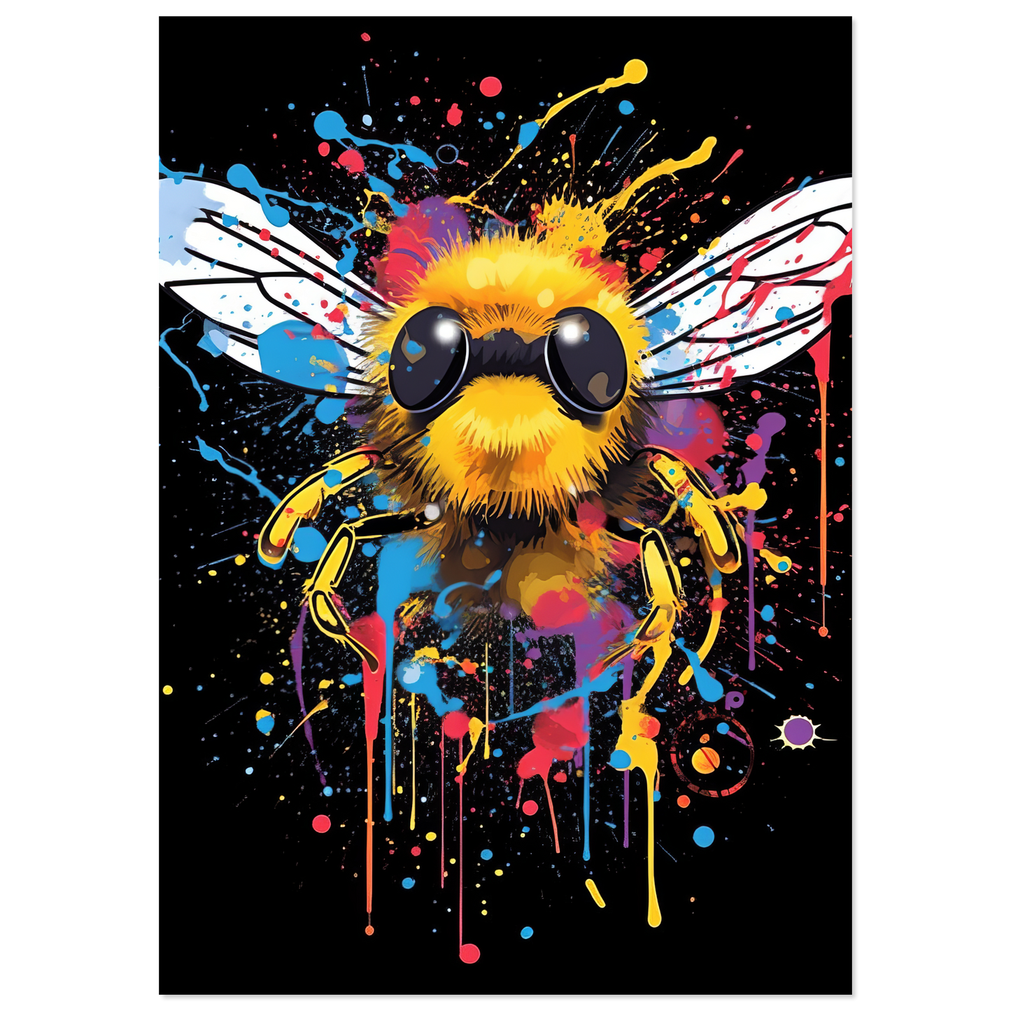Bee pop art (BEE10)