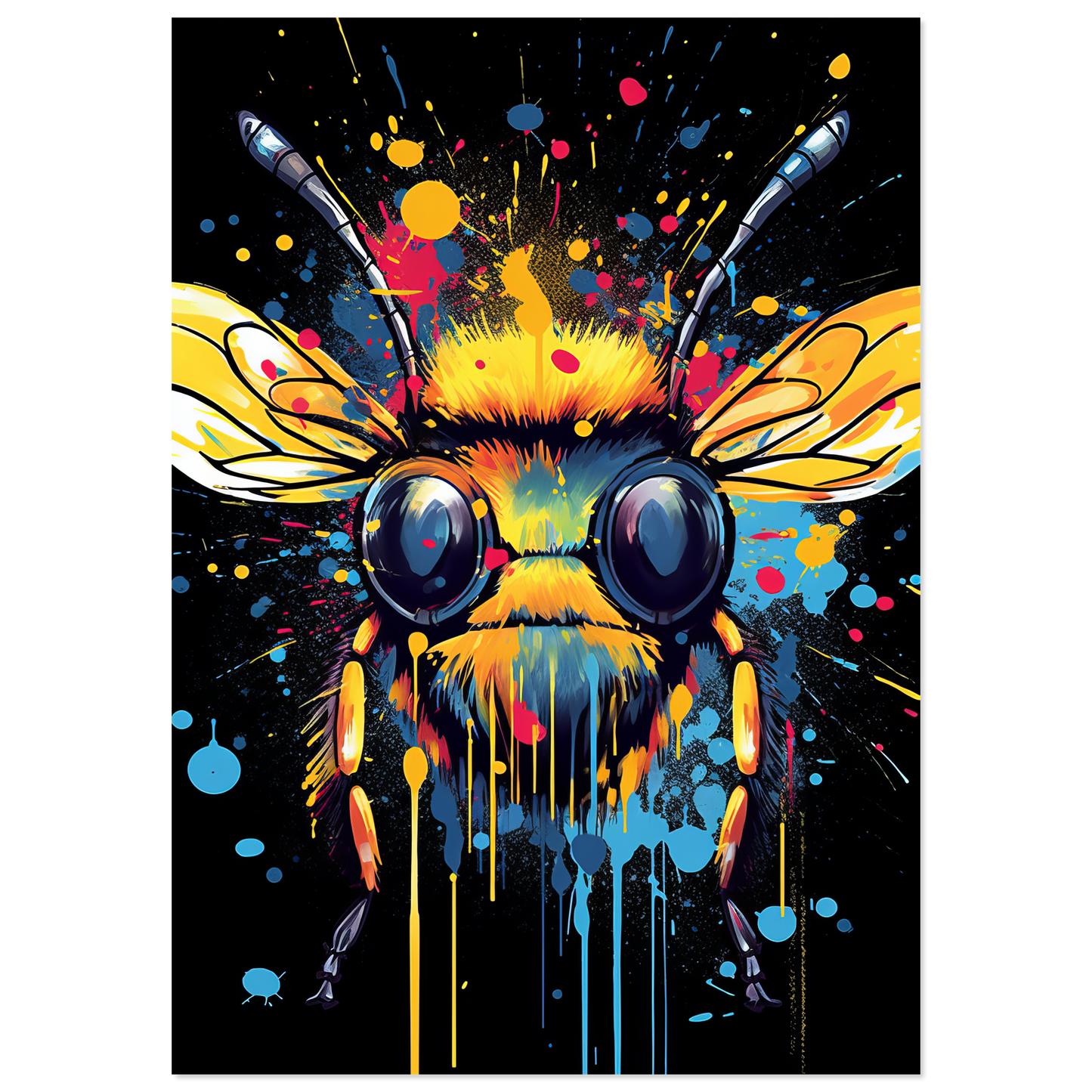 Bee pop art (BEE11)
