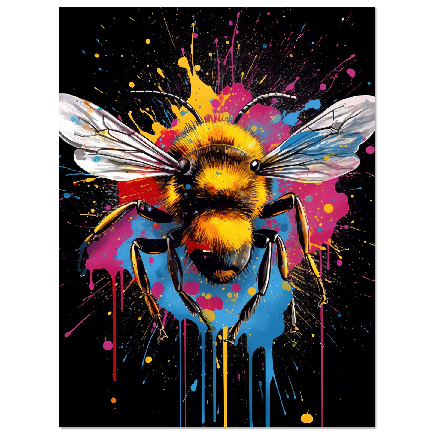 Bee pop art (BEE12)