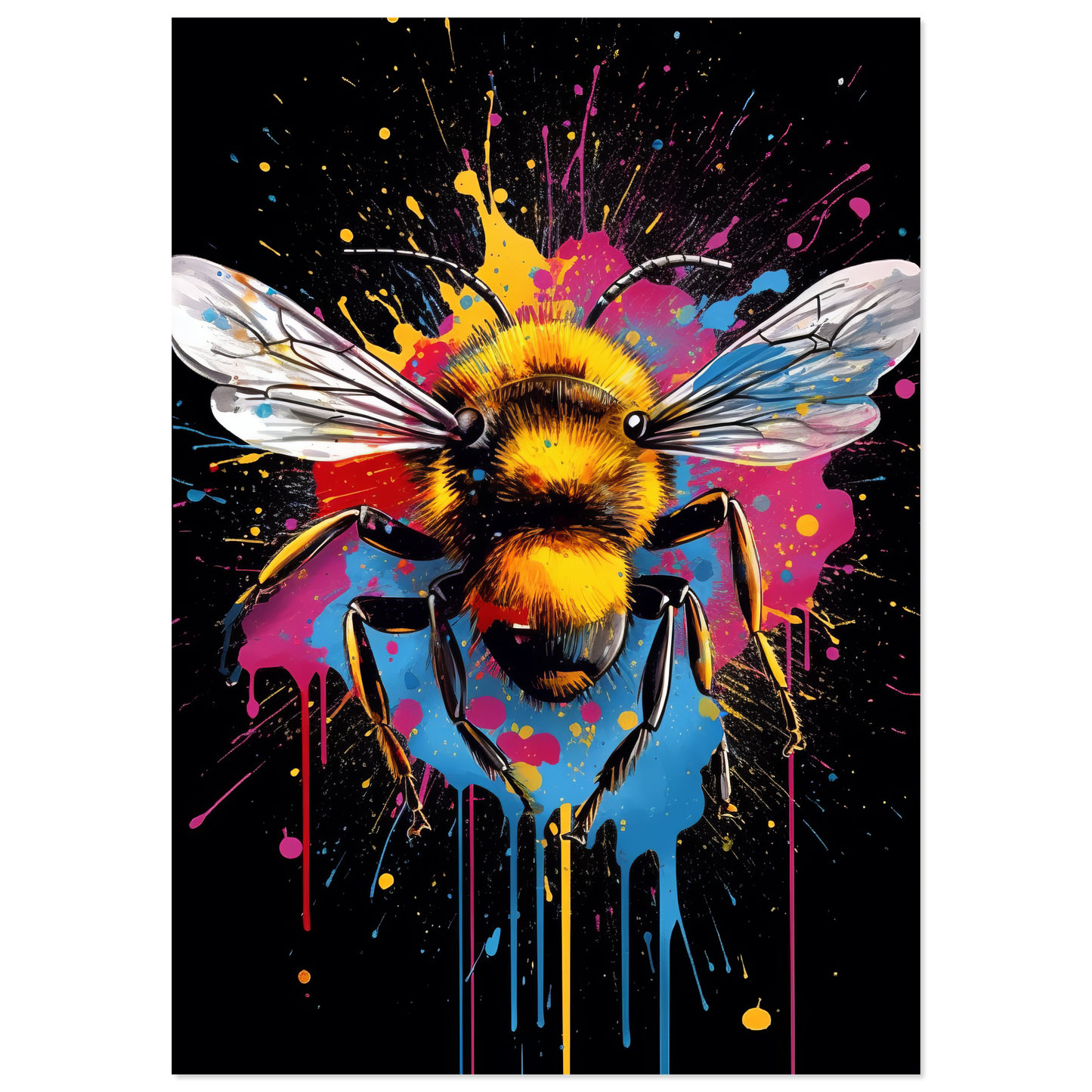 Bee pop art (BEE12)