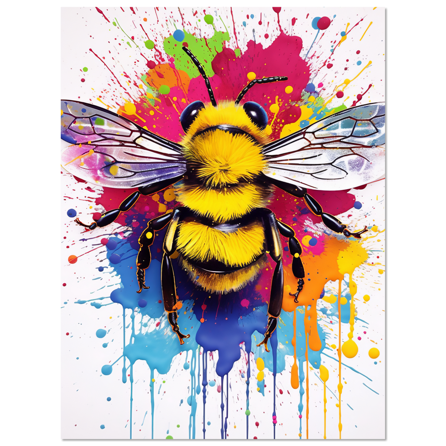 Bee pop art (BEE15)