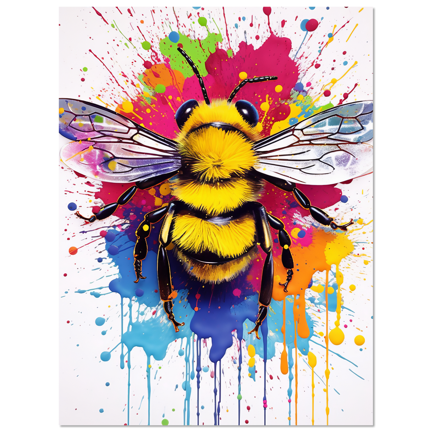 Bee pop art (BEE15)