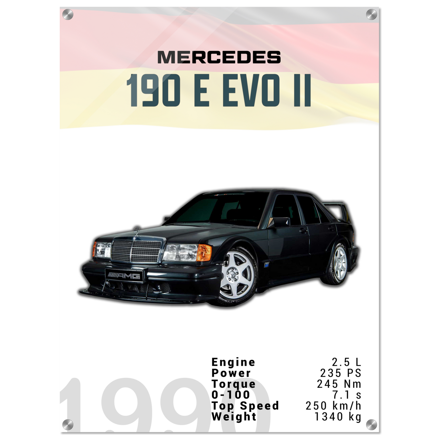 Mercedes 1990 190 E EVO II (BENZ02)