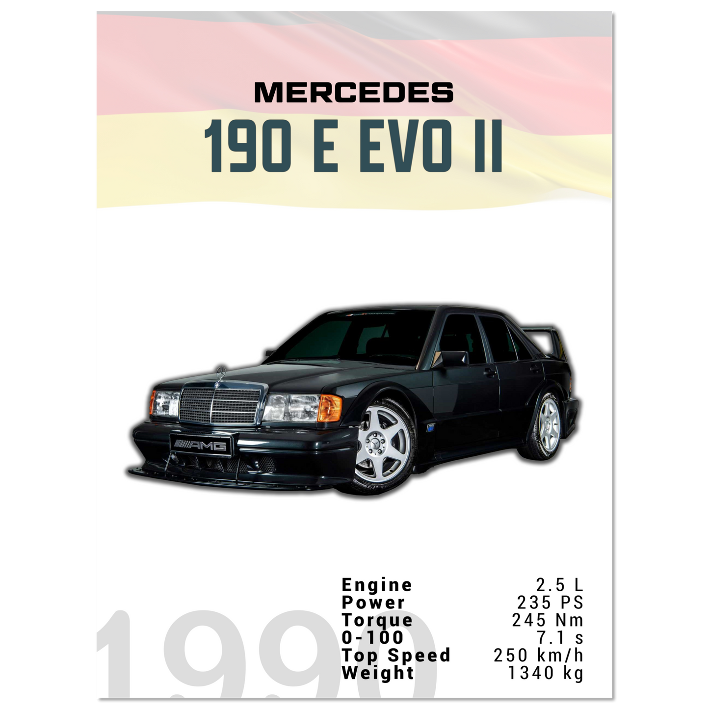 Mercedes 1990 190 E EVO II (BENZ02)