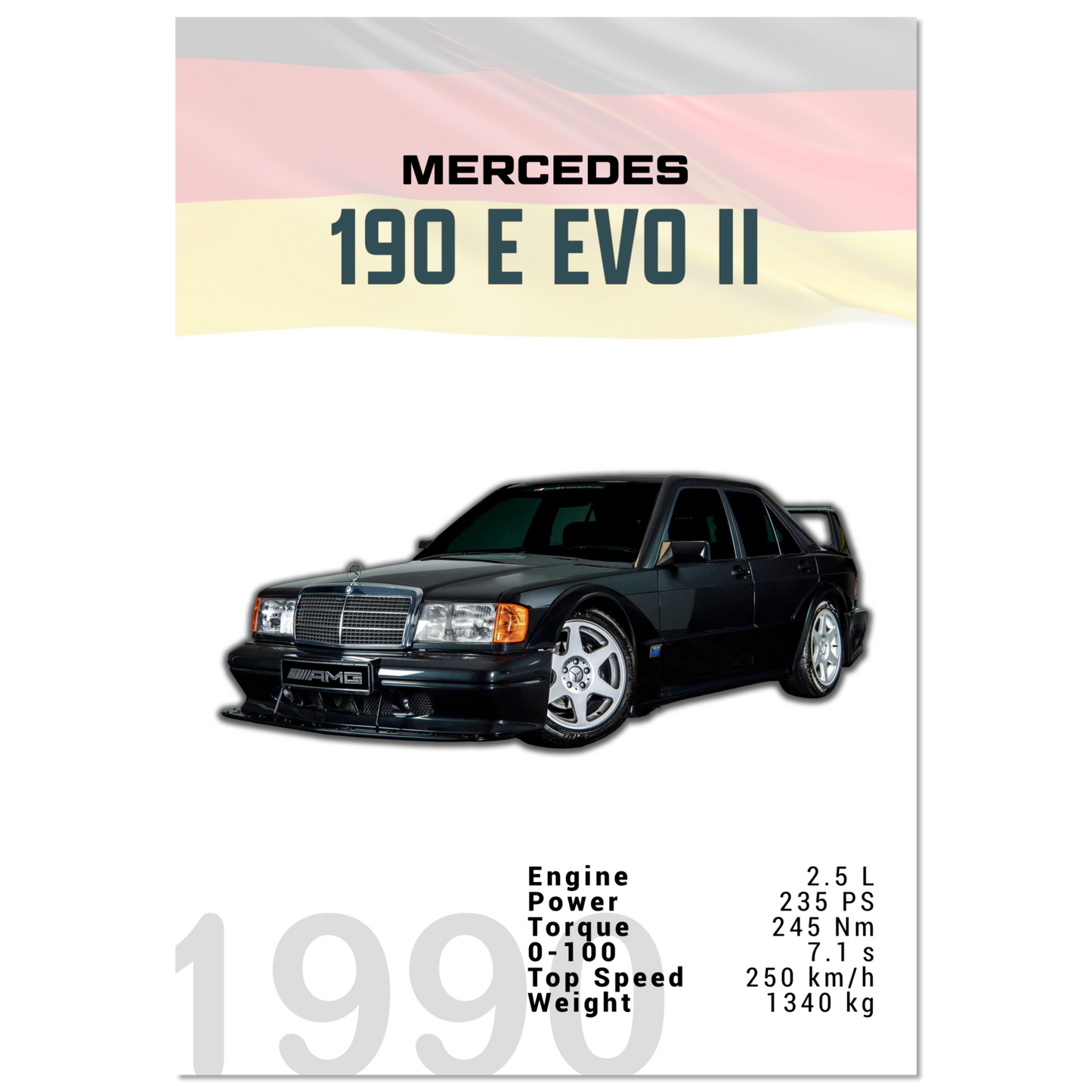 Mercedes 1990 190 E EVO II (BENZ02)