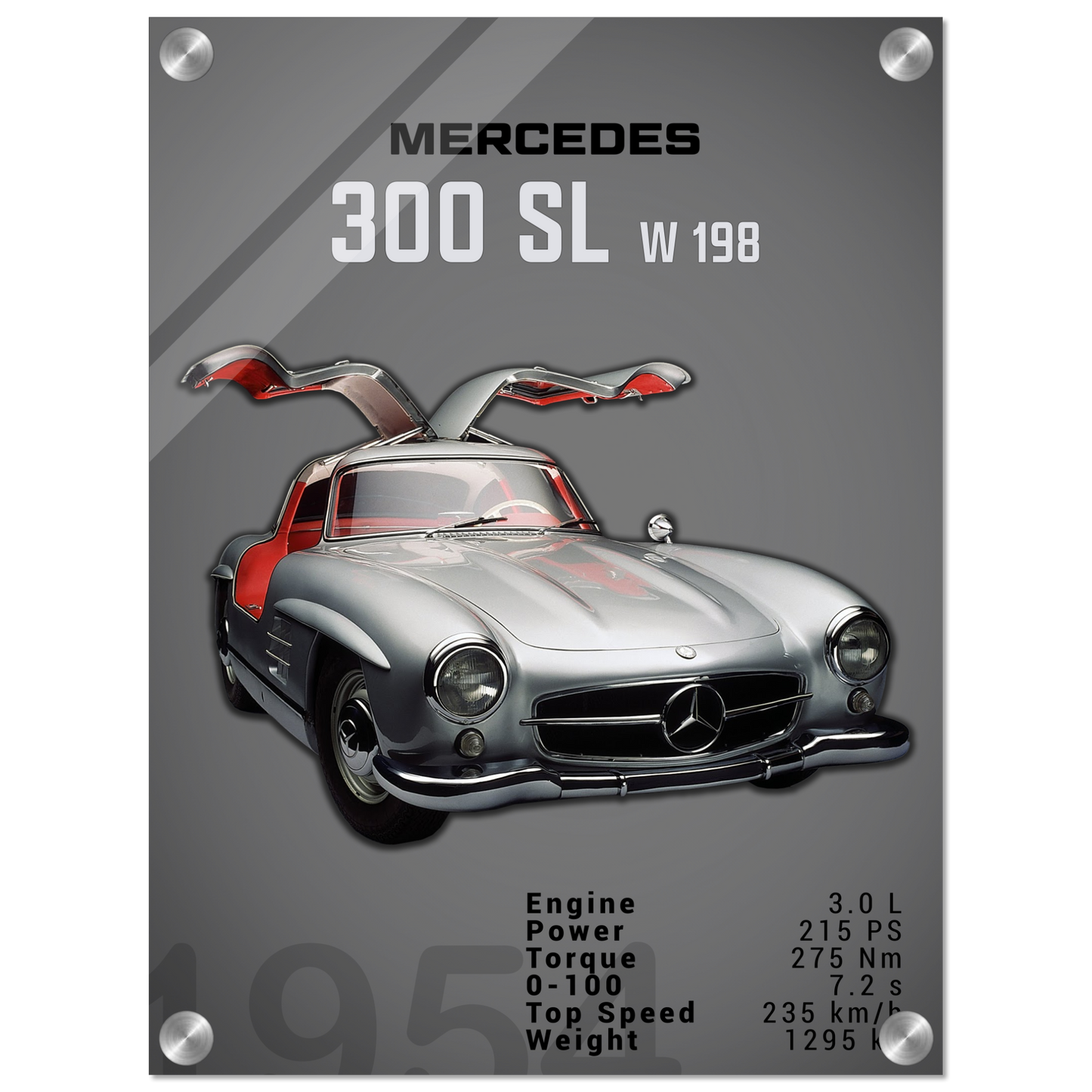 Mercedes 1954 3000 SL W198 (BENZ04D)