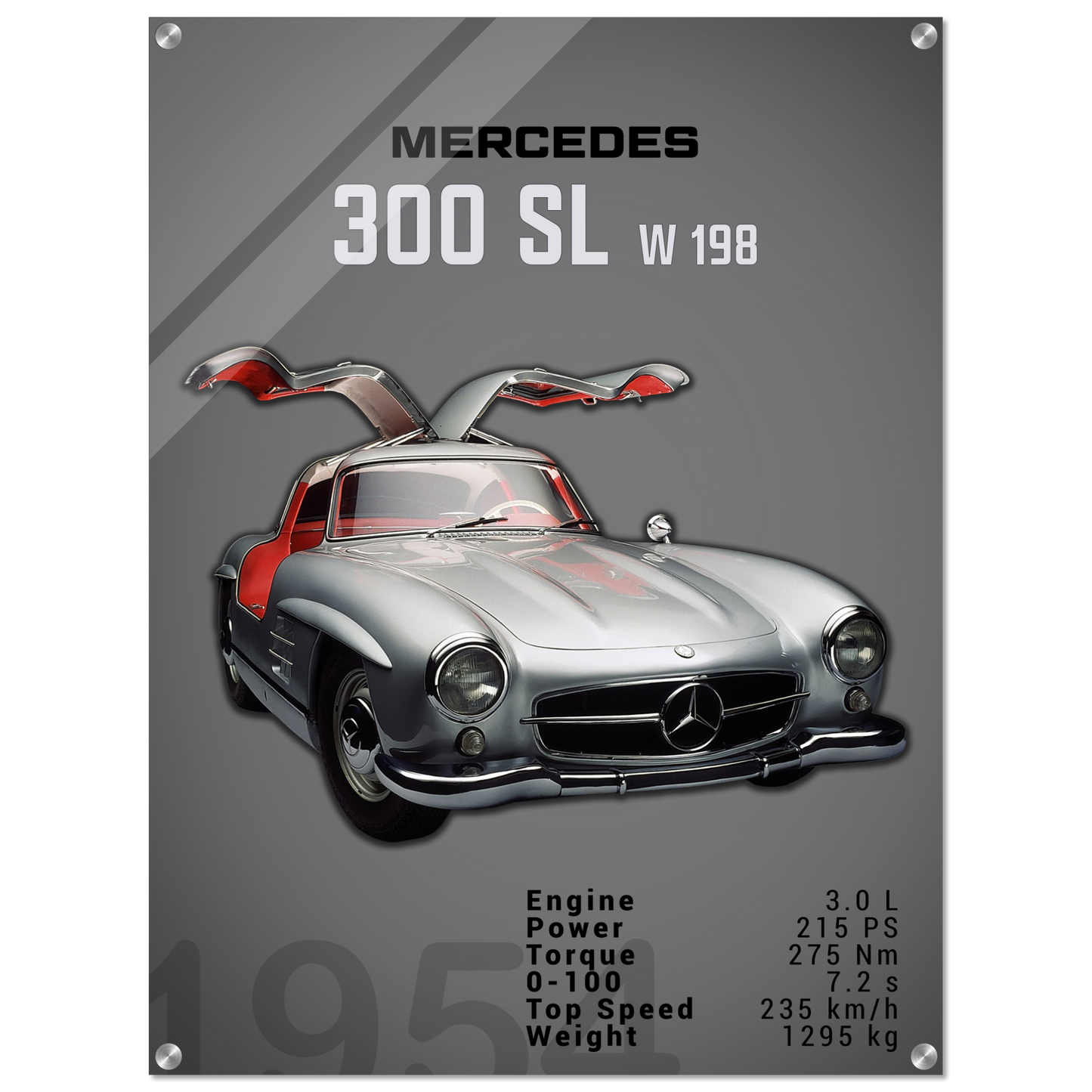 Mercedes 1954 3000 SL W198 (BENZ04D)