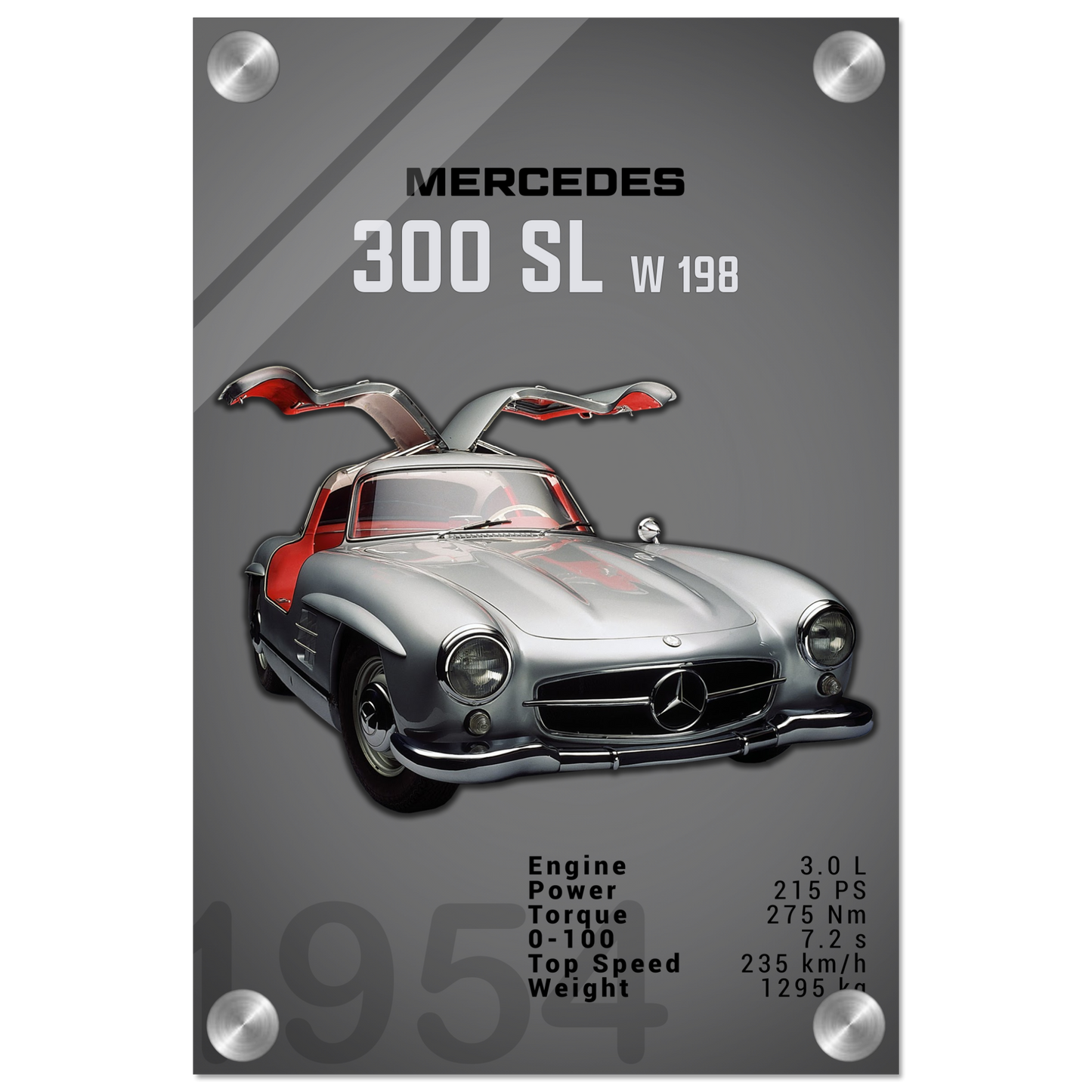 Mercedes 1954 3000 SL W198 (BENZ04D)
