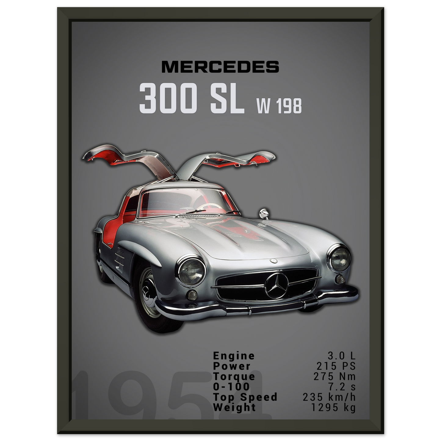 Mercedes 1954 3000 SL W198 (BENZ04D)