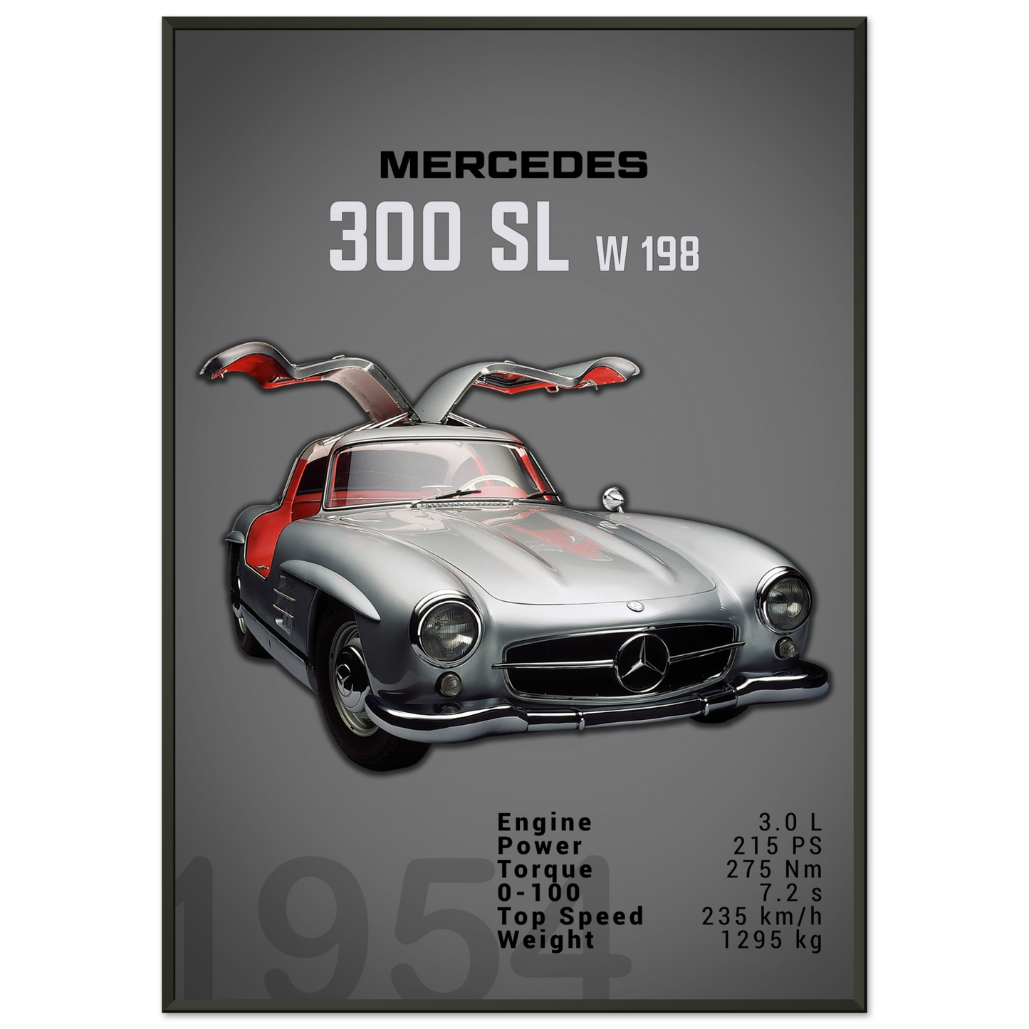 Mercedes 1954 3000 SL W198 (BENZ04D)