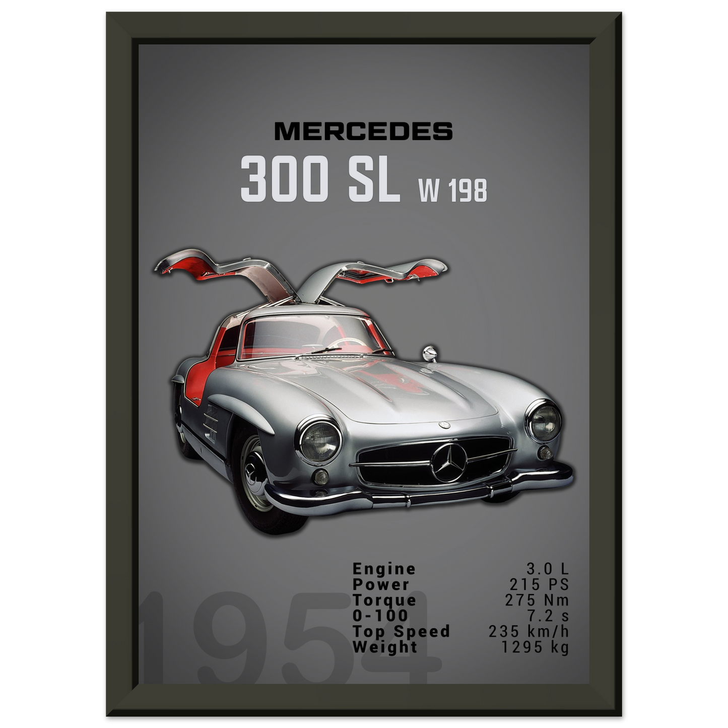 Mercedes 1954 3000 SL W198 (BENZ04D)