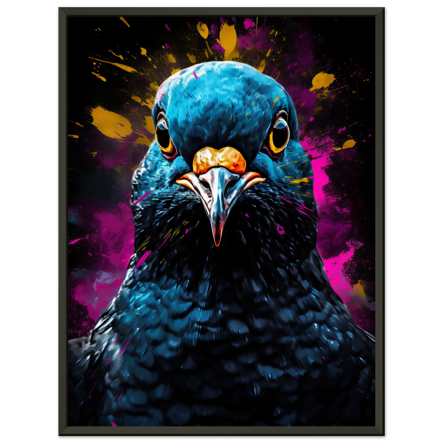 Vogel Taube Pop-Art (BIRD01)