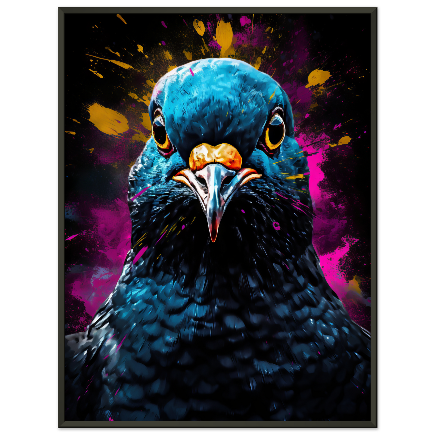 Vogel Taube Pop-Art (BIRD01)