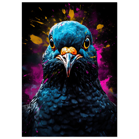 Bird dove pop art (BIRD01)