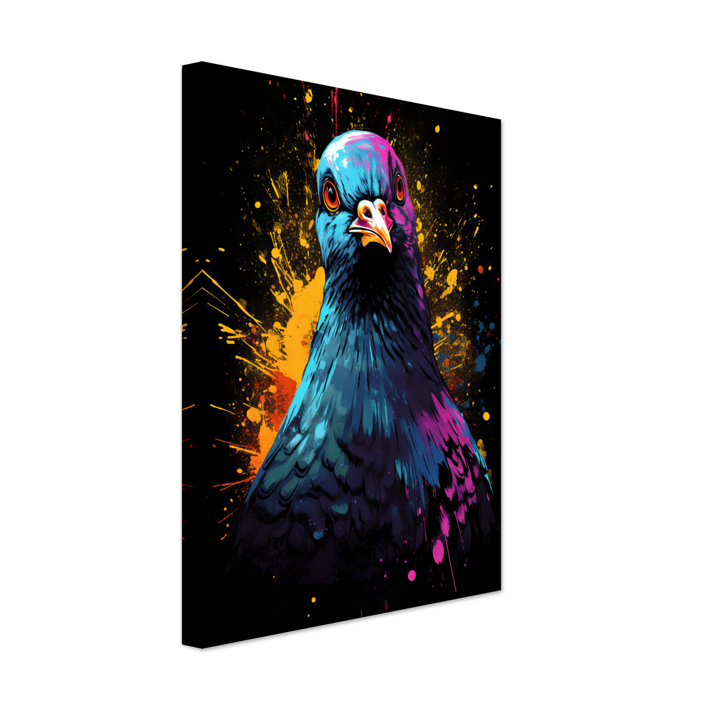 Vogel Taube Pop-Art (BIRD03)