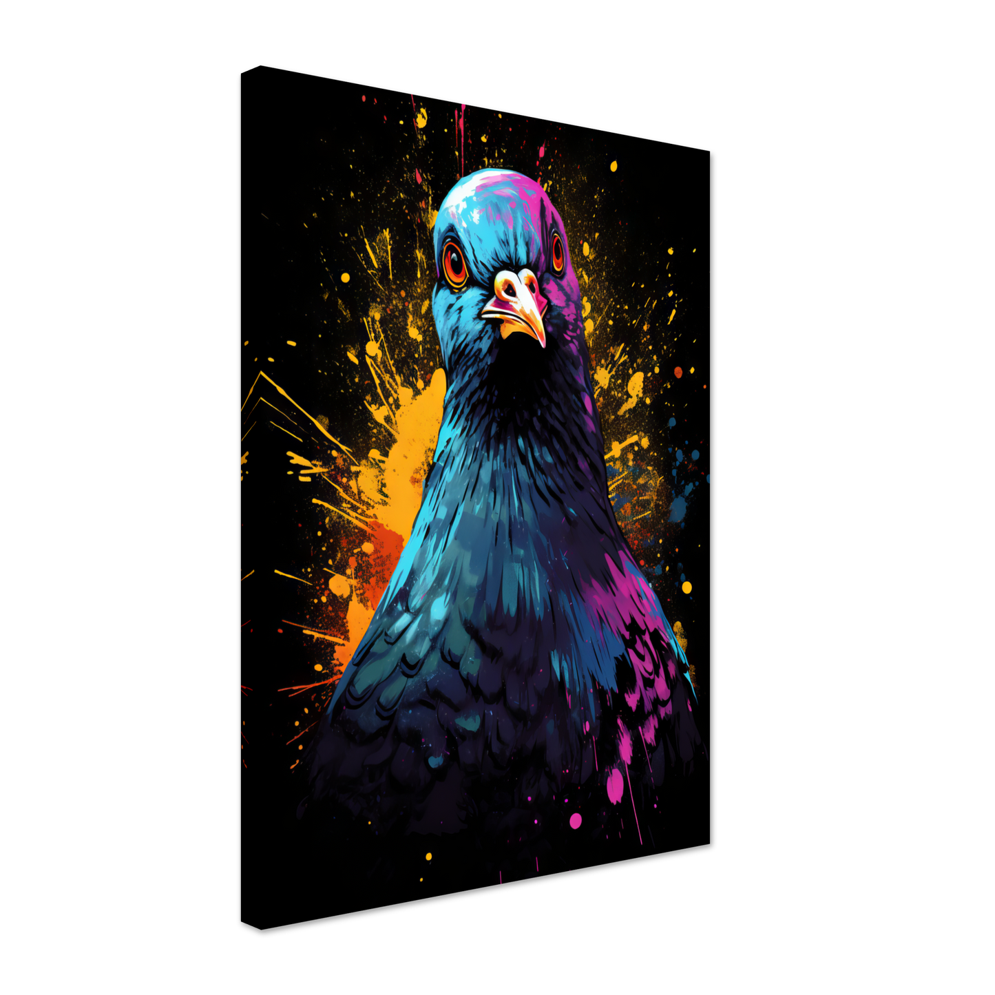 Vogel Taube Pop-Art (BIRD03)