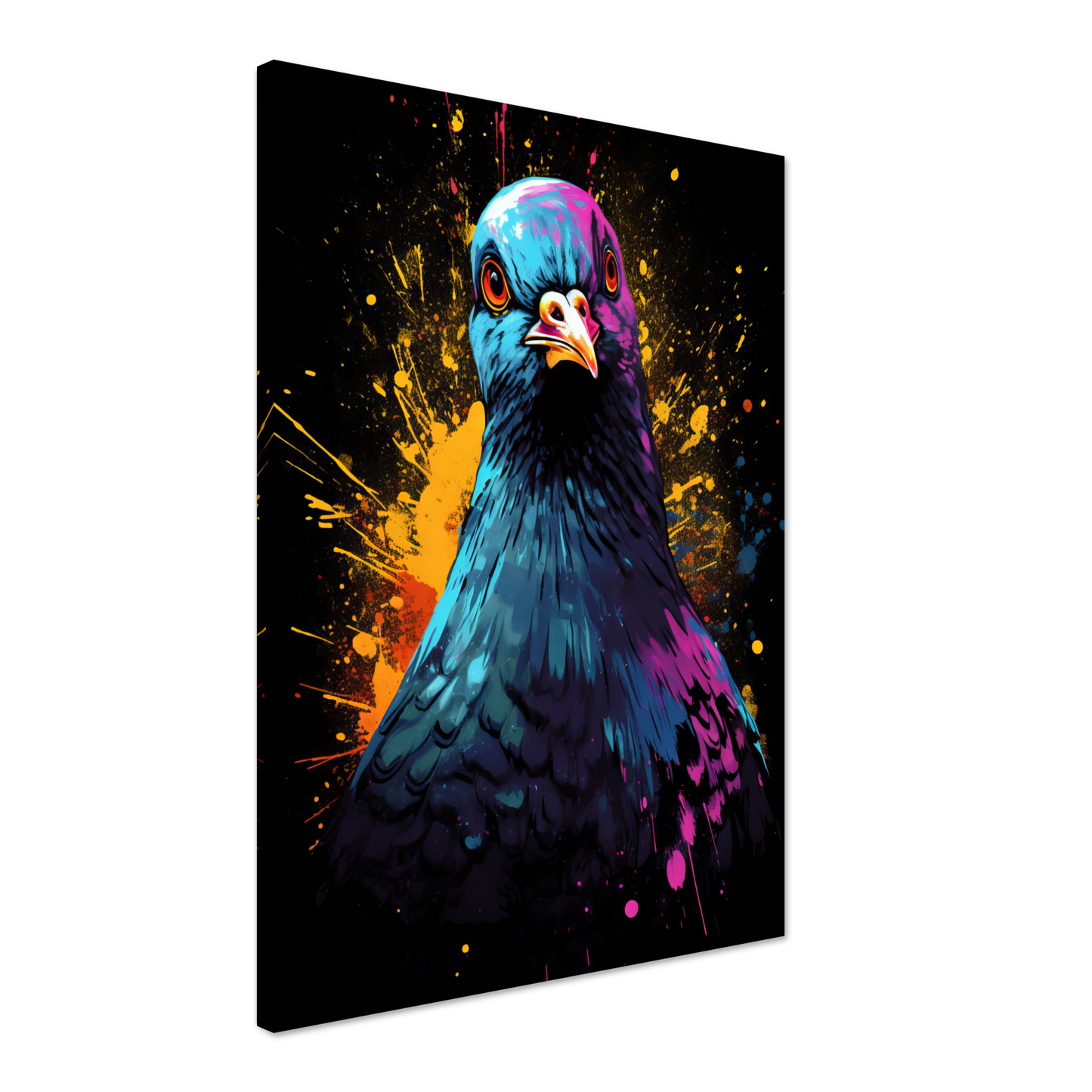 Vogel Taube Pop-Art (BIRD03)