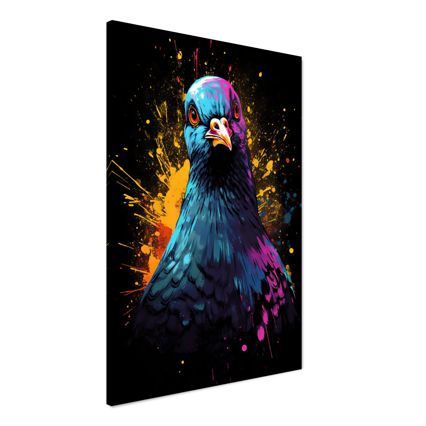 Vogel Taube Pop-Art (BIRD03)
