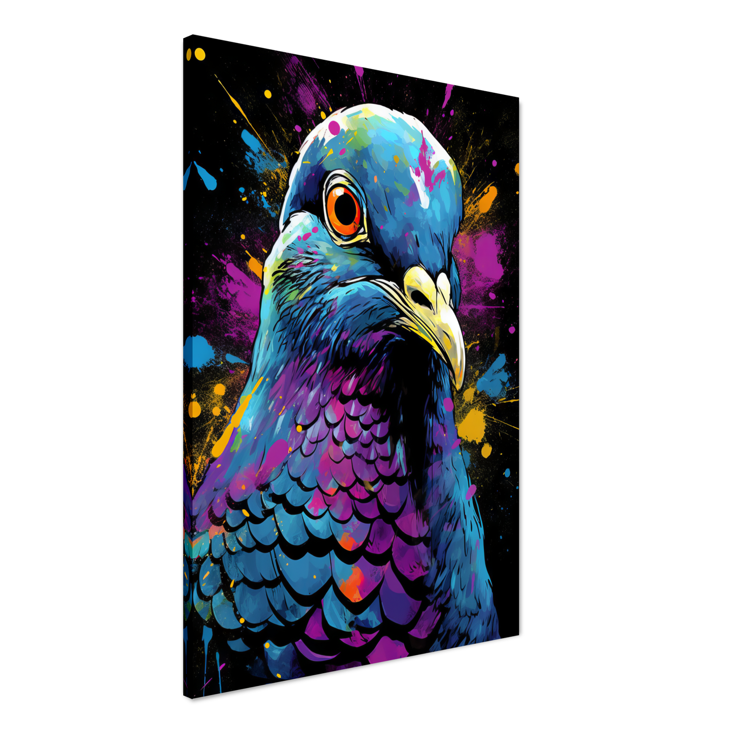 Vogel Taube Pop-Art (BIRD04)