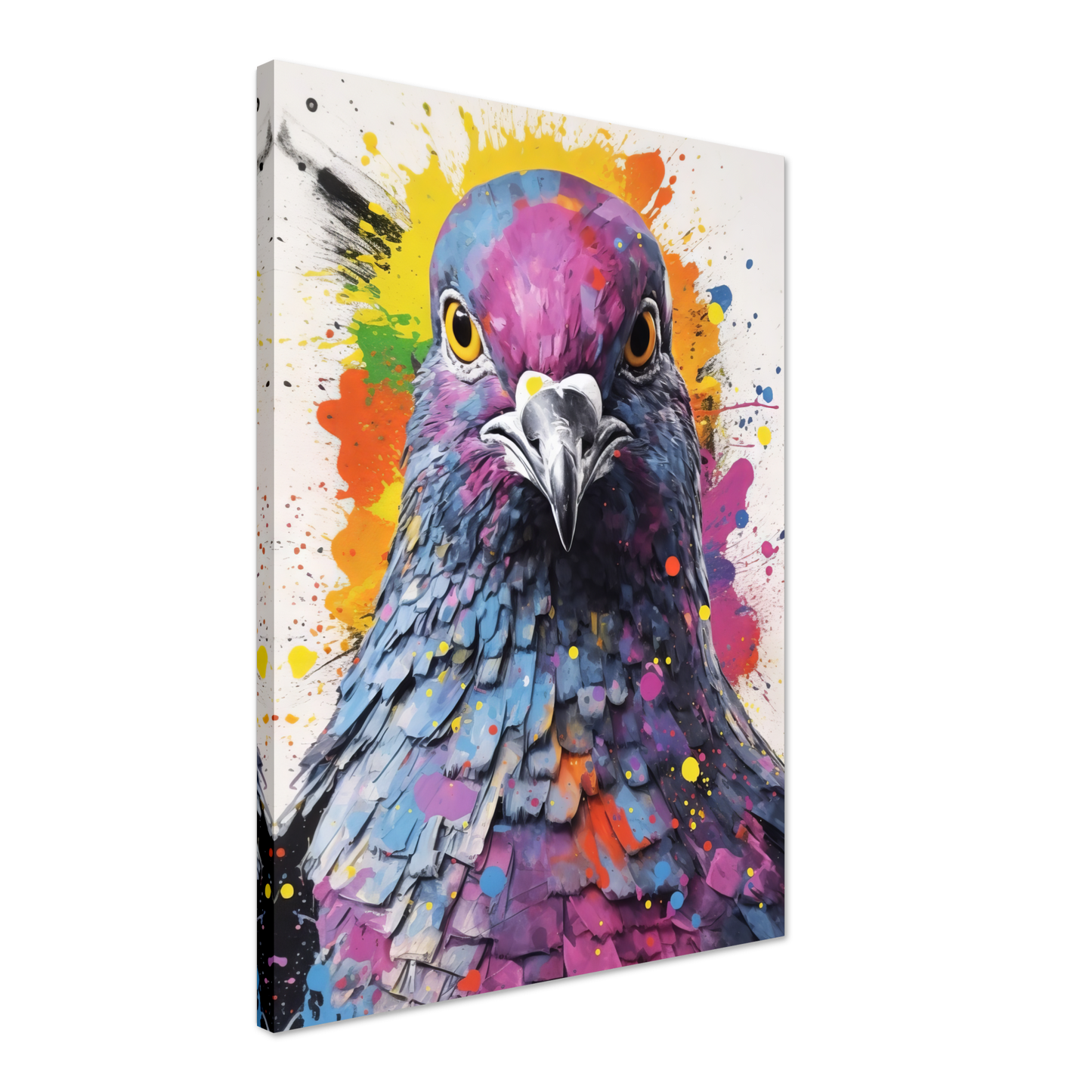 Vogel Taube Pop-Art (BIRD05)