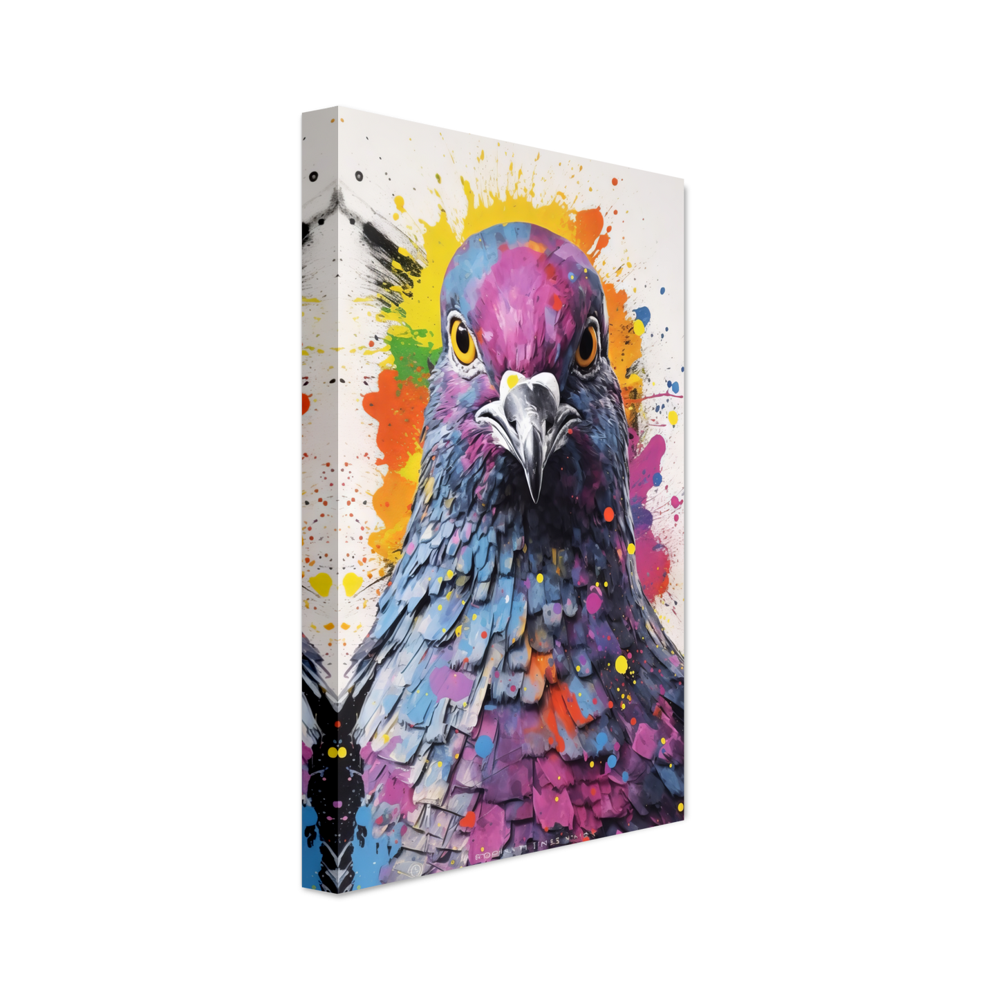 Vogel Taube Pop-Art (BIRD05)