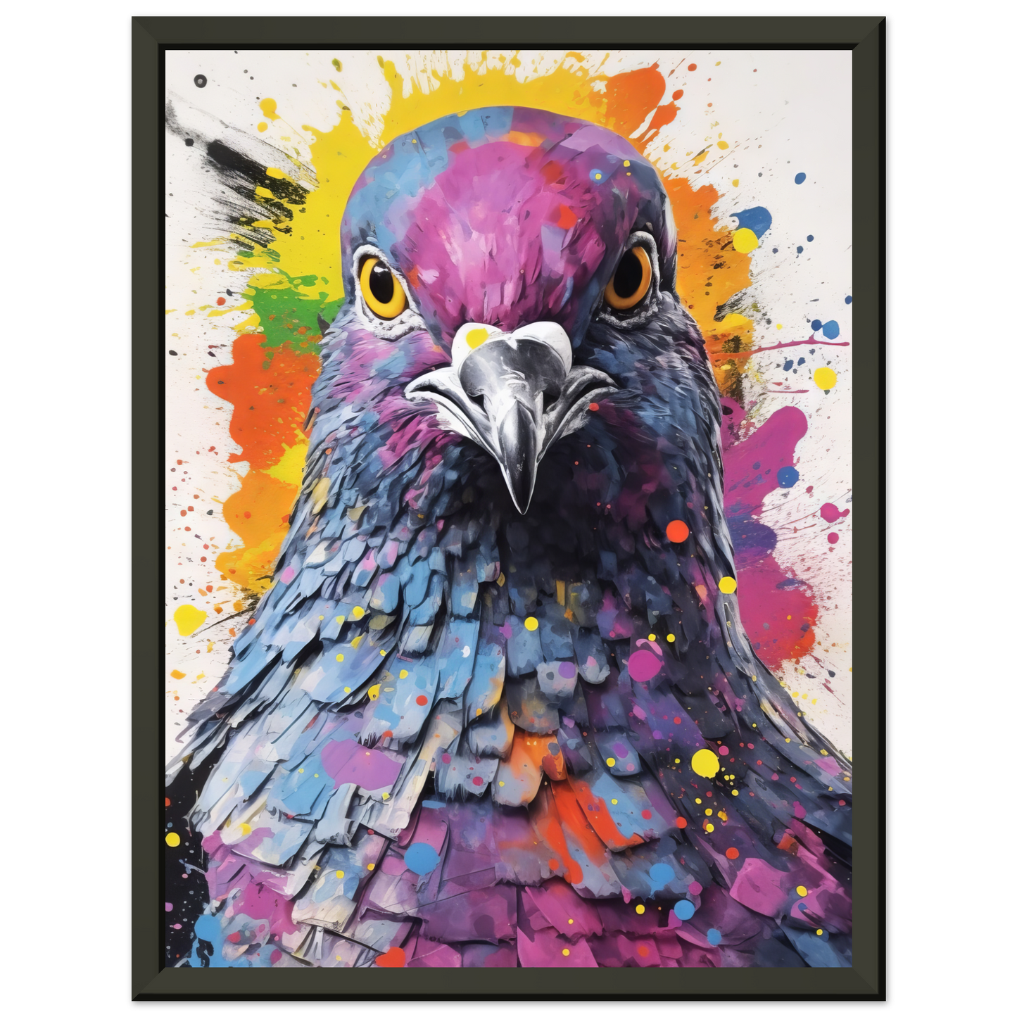 Vogel Taube Pop-Art (BIRD05)