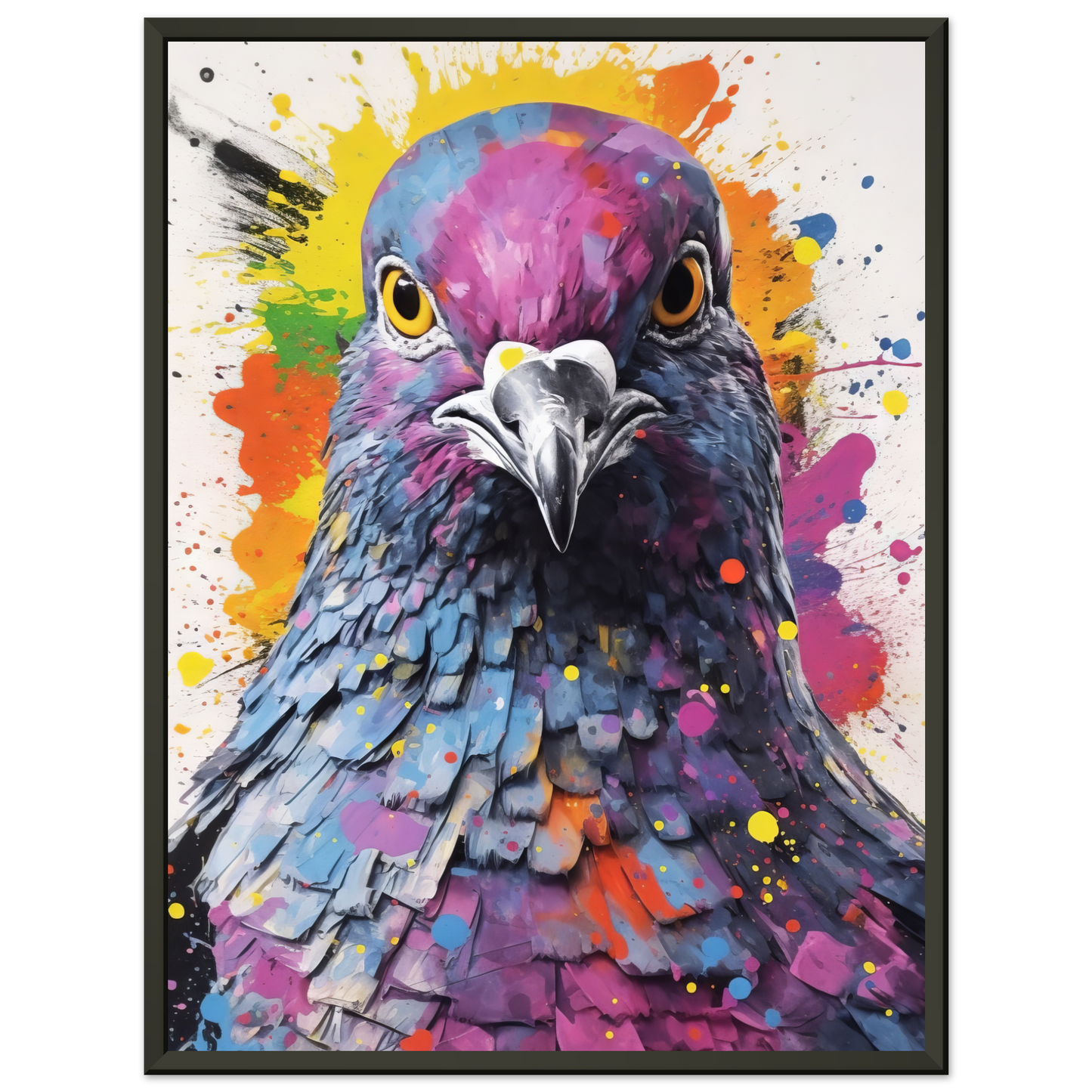Vogel Taube Pop-Art (BIRD05)