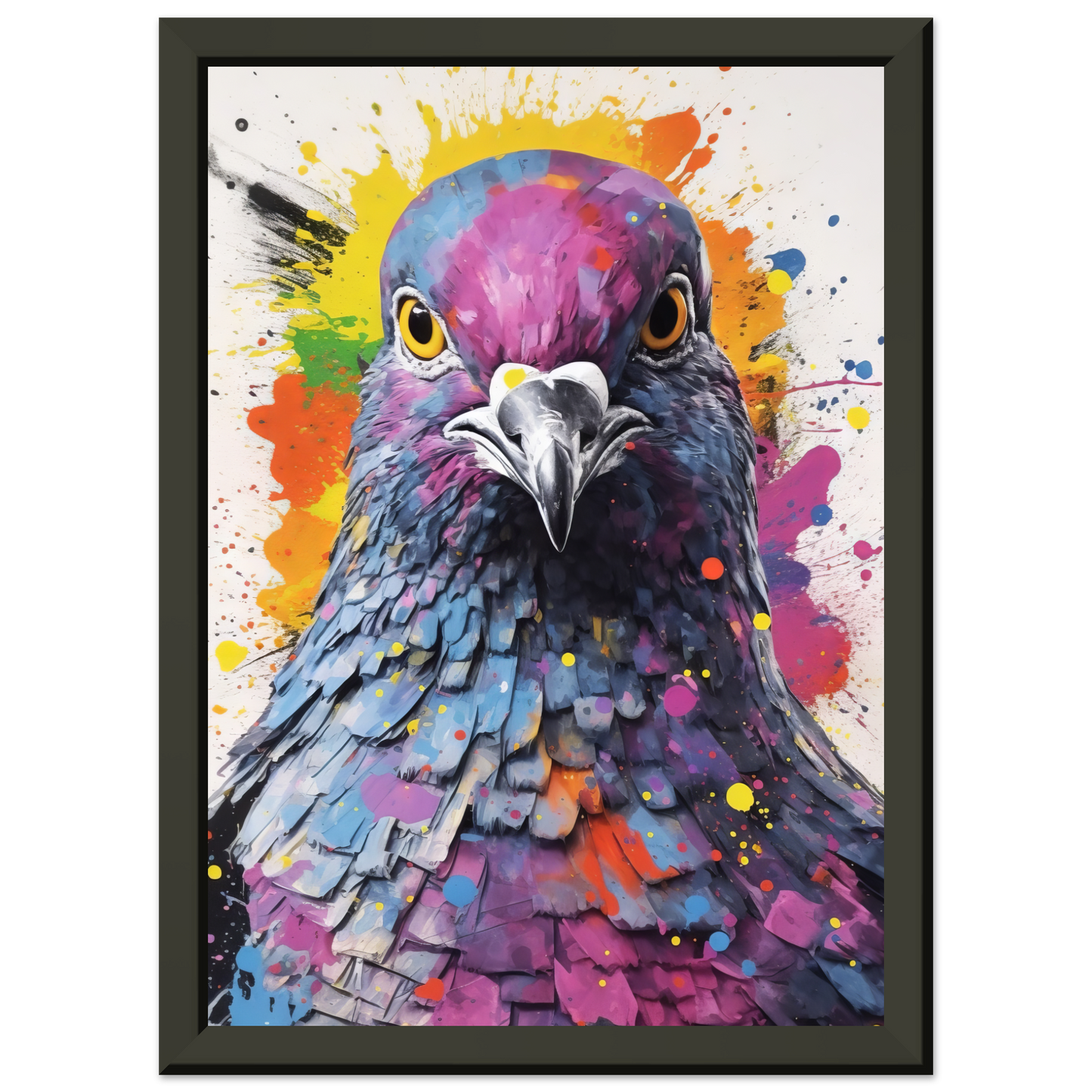 Vogel Taube Pop-Art (BIRD05)
