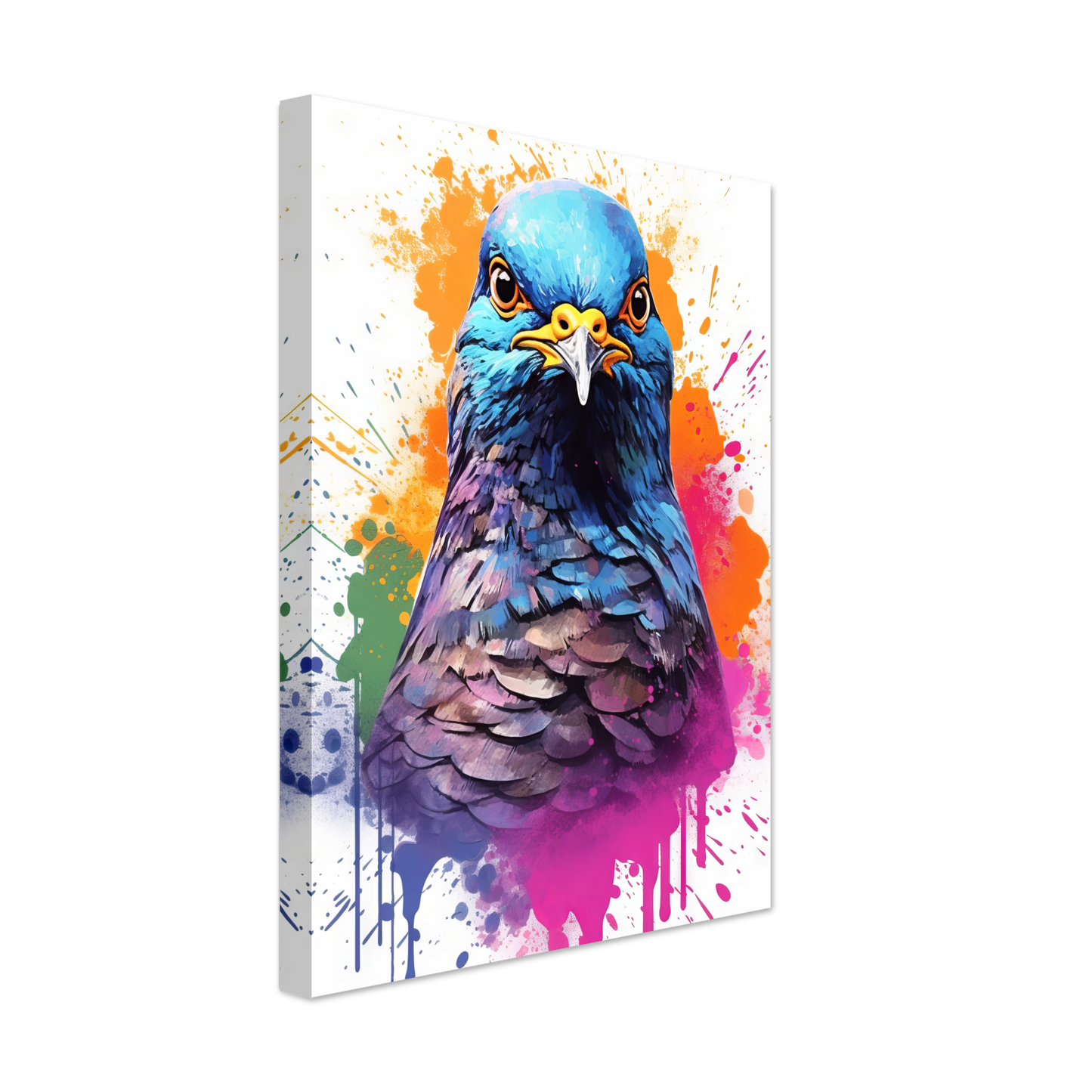 Vogel Taube Pop-Art (BIRD06)