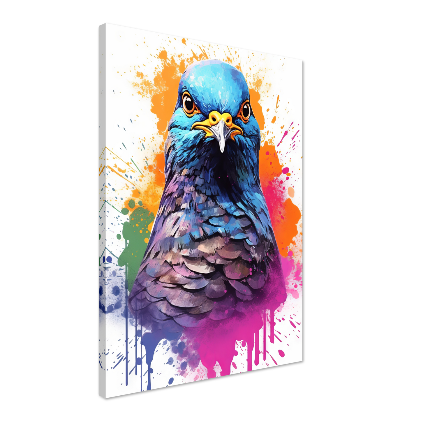 Vogel Taube Pop-Art (BIRD06)