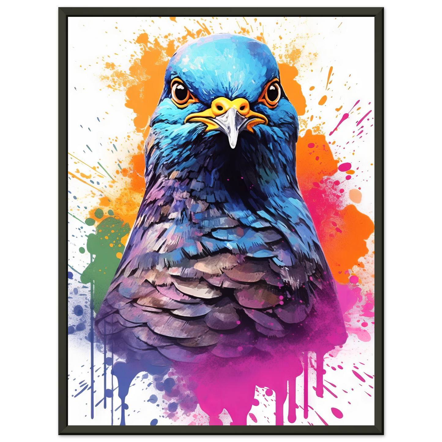 Vogel Taube Pop-Art (BIRD06)