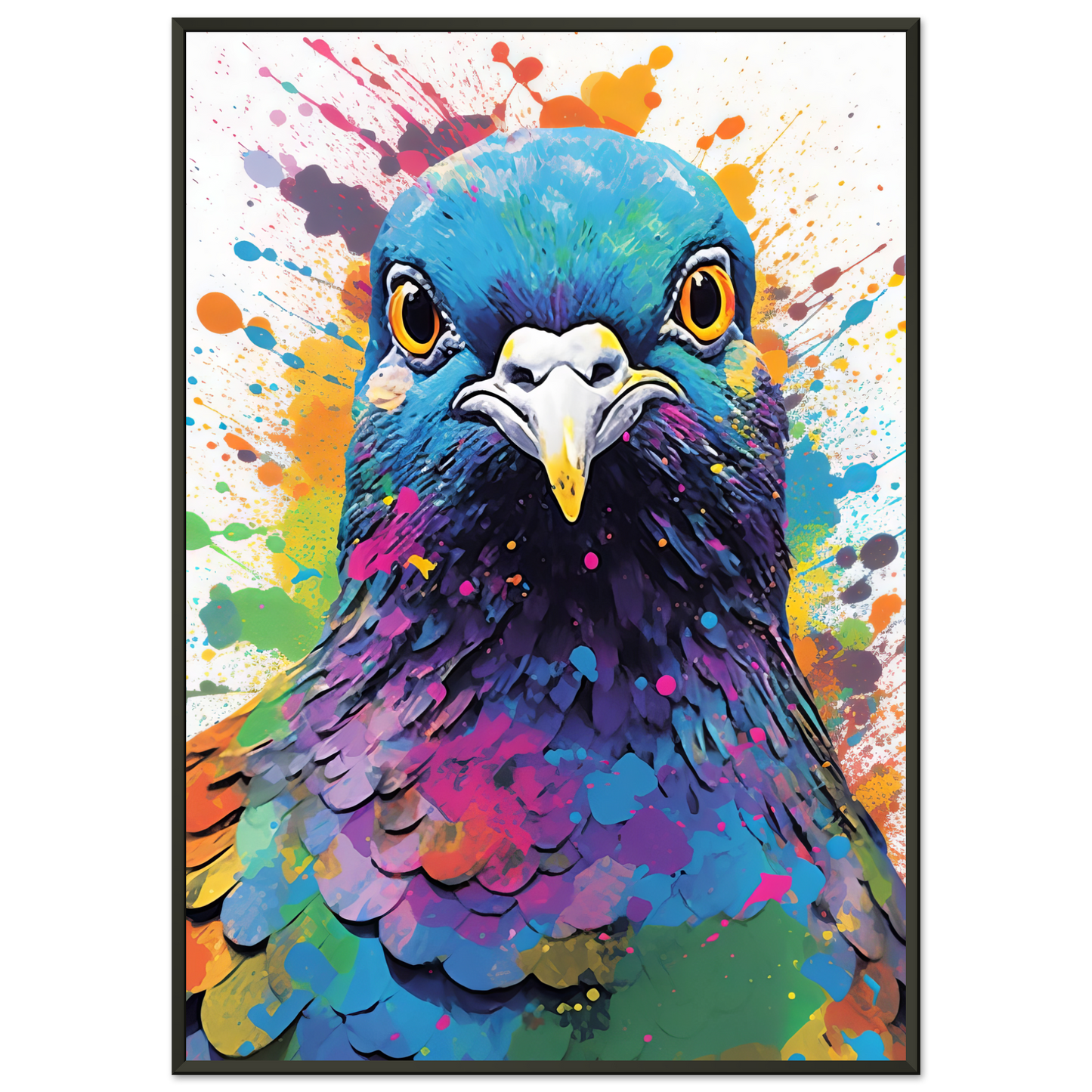 Vogel Taube Pop-Art (BIRD07)