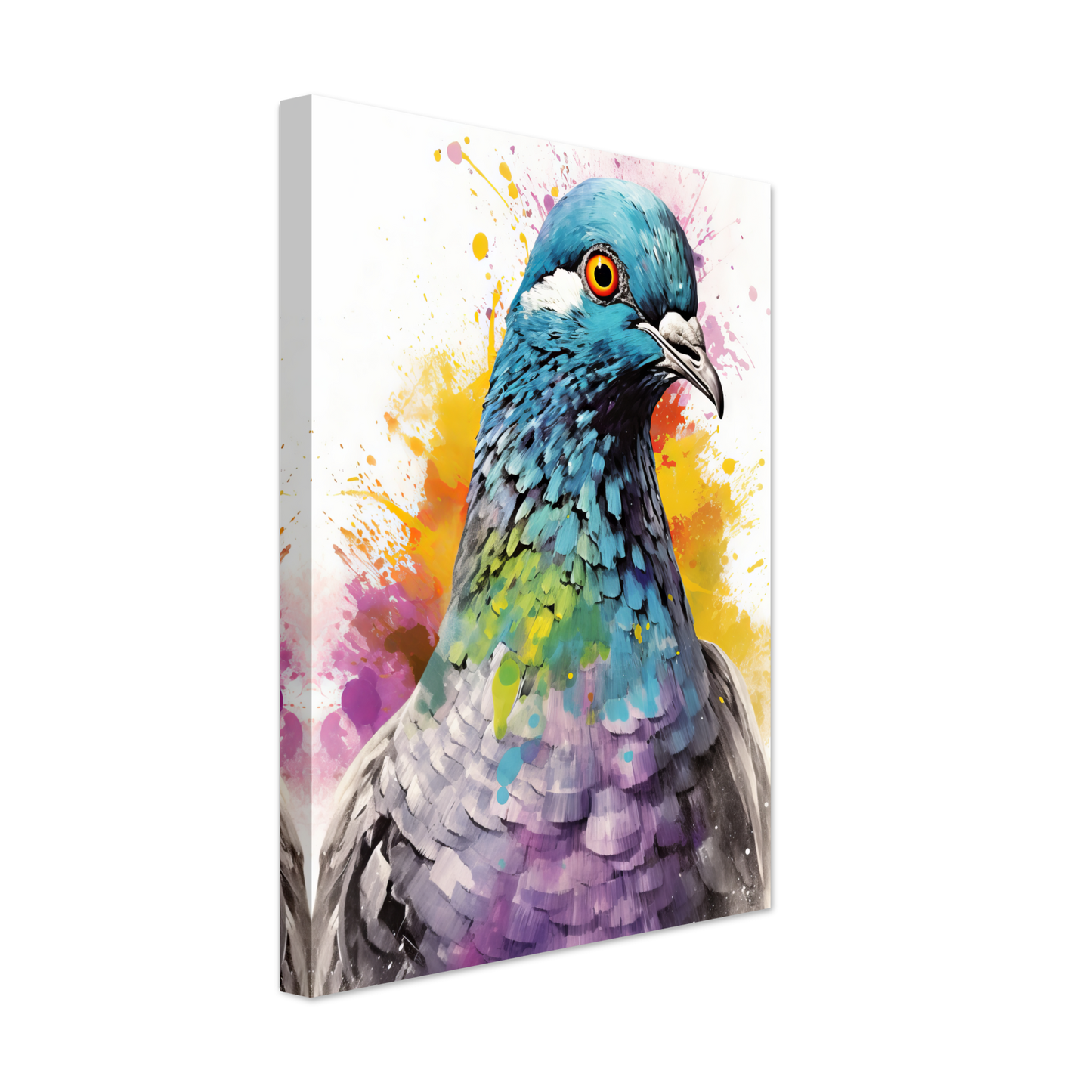 Vogel Taube Pop-Art (BIRD08)