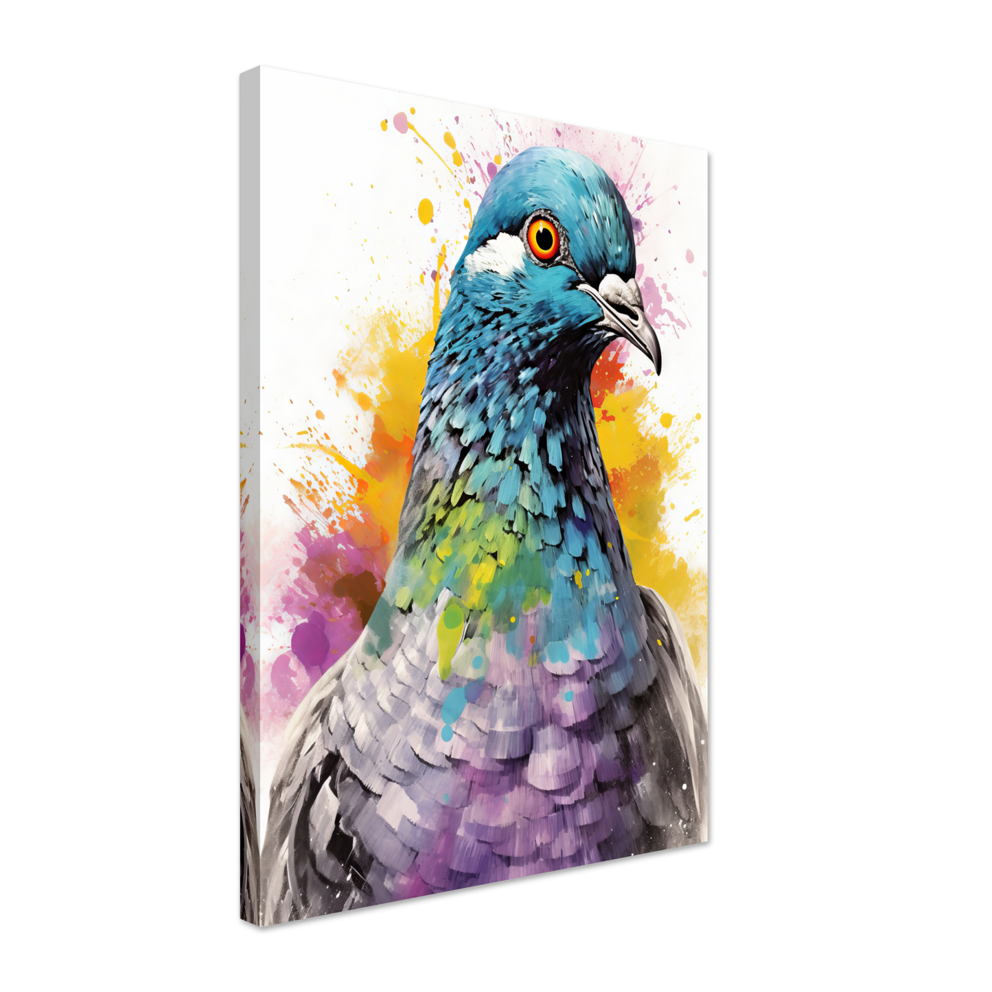Vogel Taube Pop-Art (BIRD08)