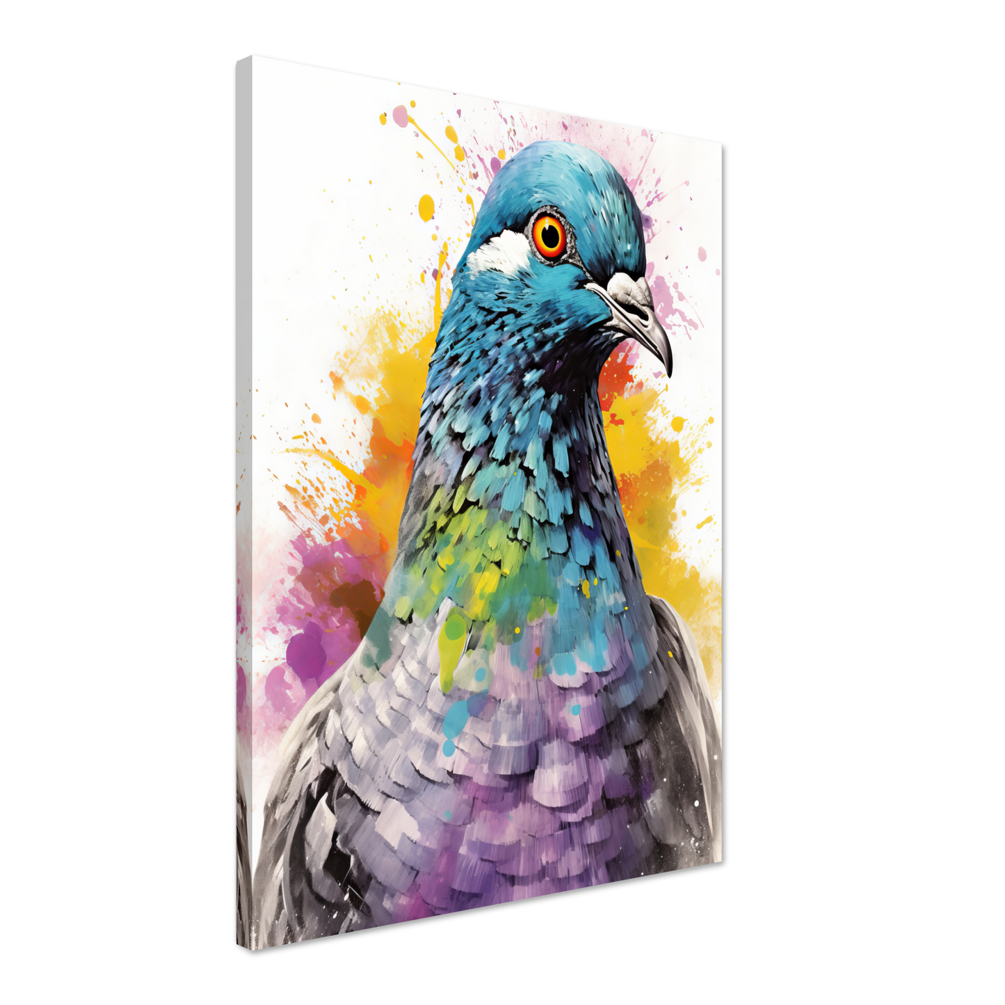 Vogel Taube Pop-Art (BIRD08)