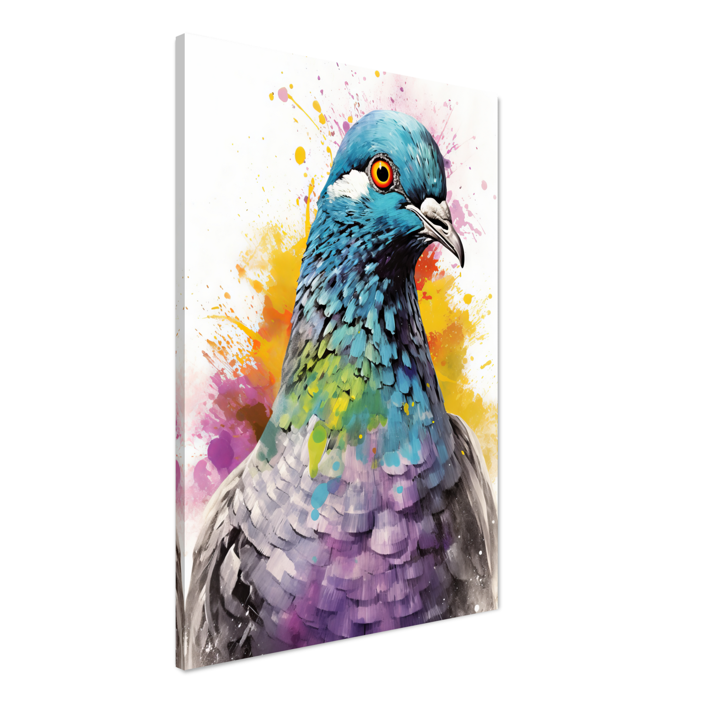 Vogel Taube Pop-Art (BIRD08)