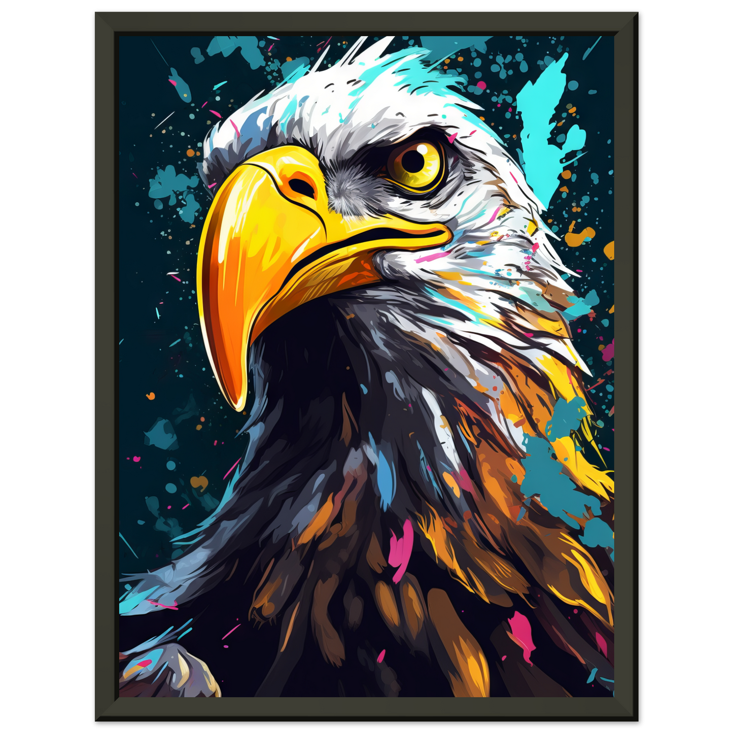 Vogel Möwe Pop-Art (BIRD09)