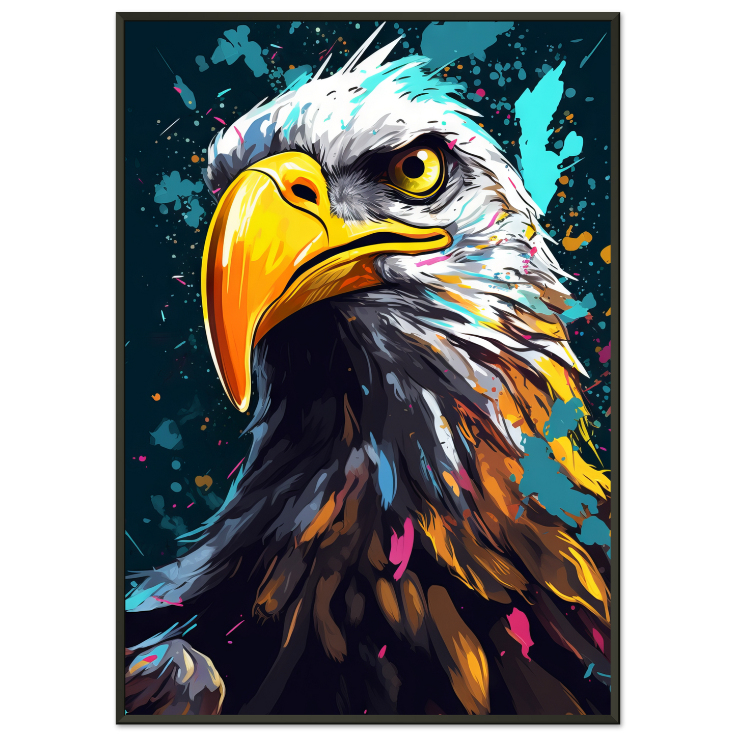 Vogel Möwe Pop-Art (BIRD09)