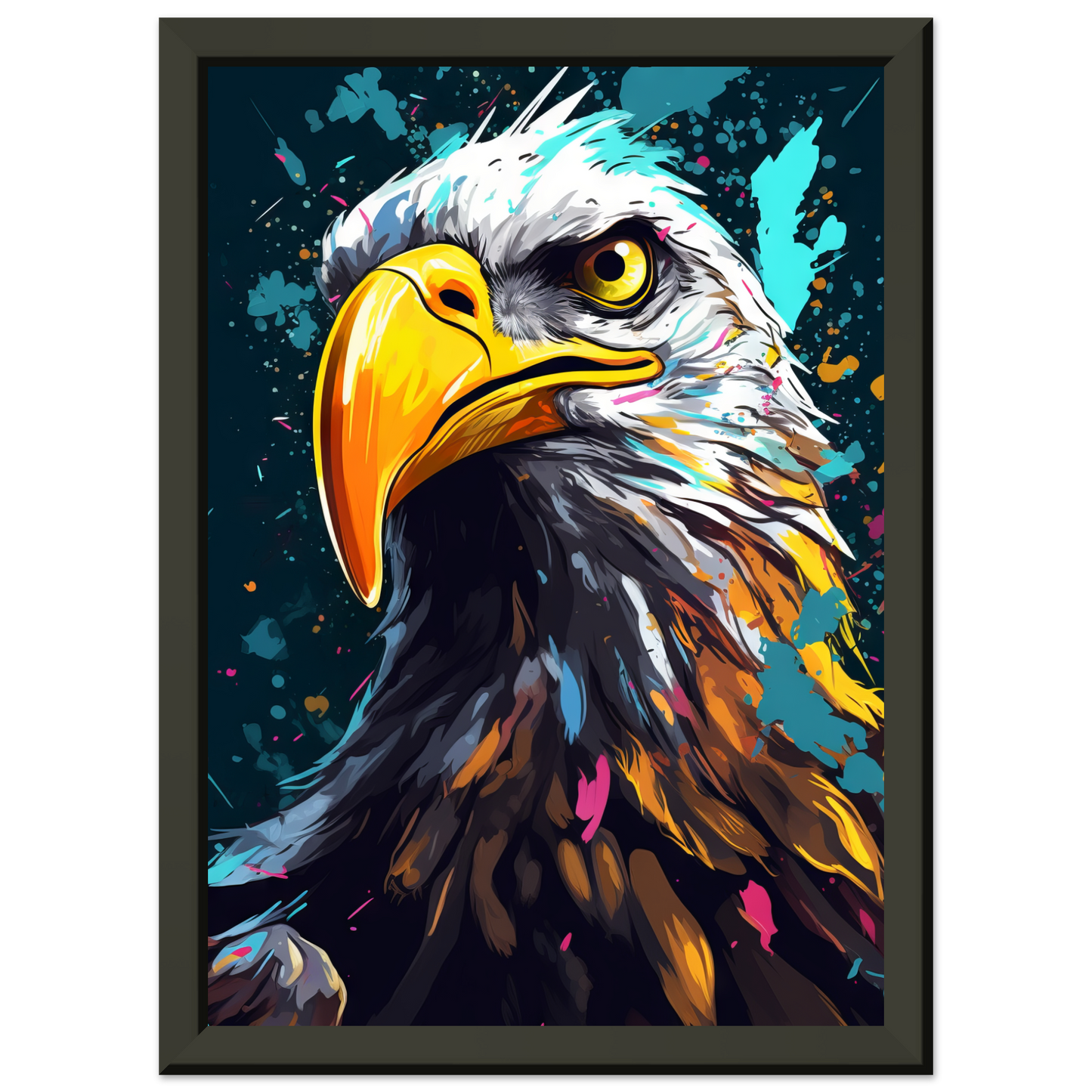 Vogel Möwe Pop-Art (BIRD09)