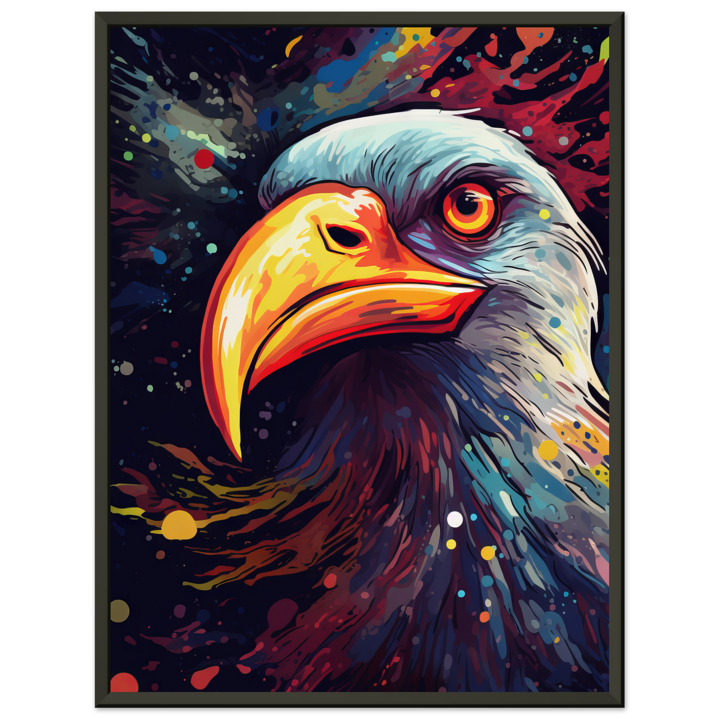 Vogel Möwe Pop-Art (BIRD10)