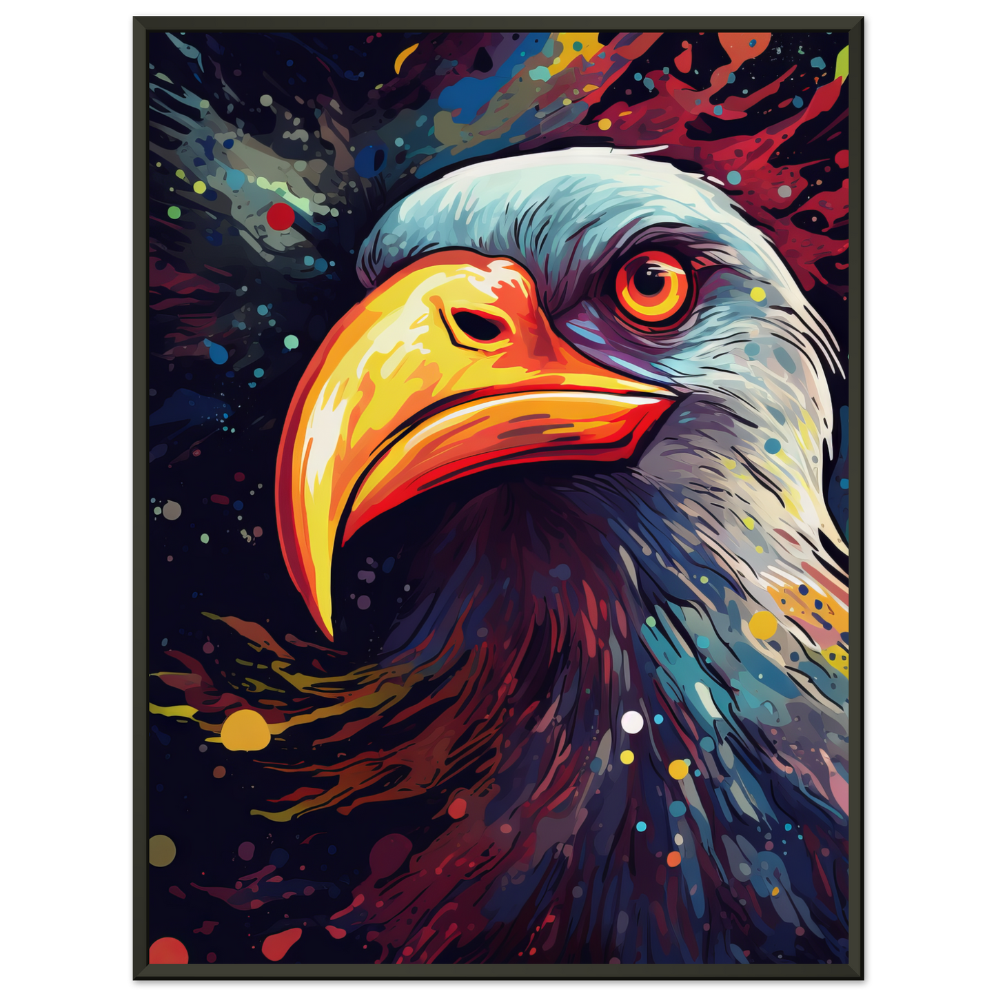 Vogel Möwe Pop-Art (BIRD10)